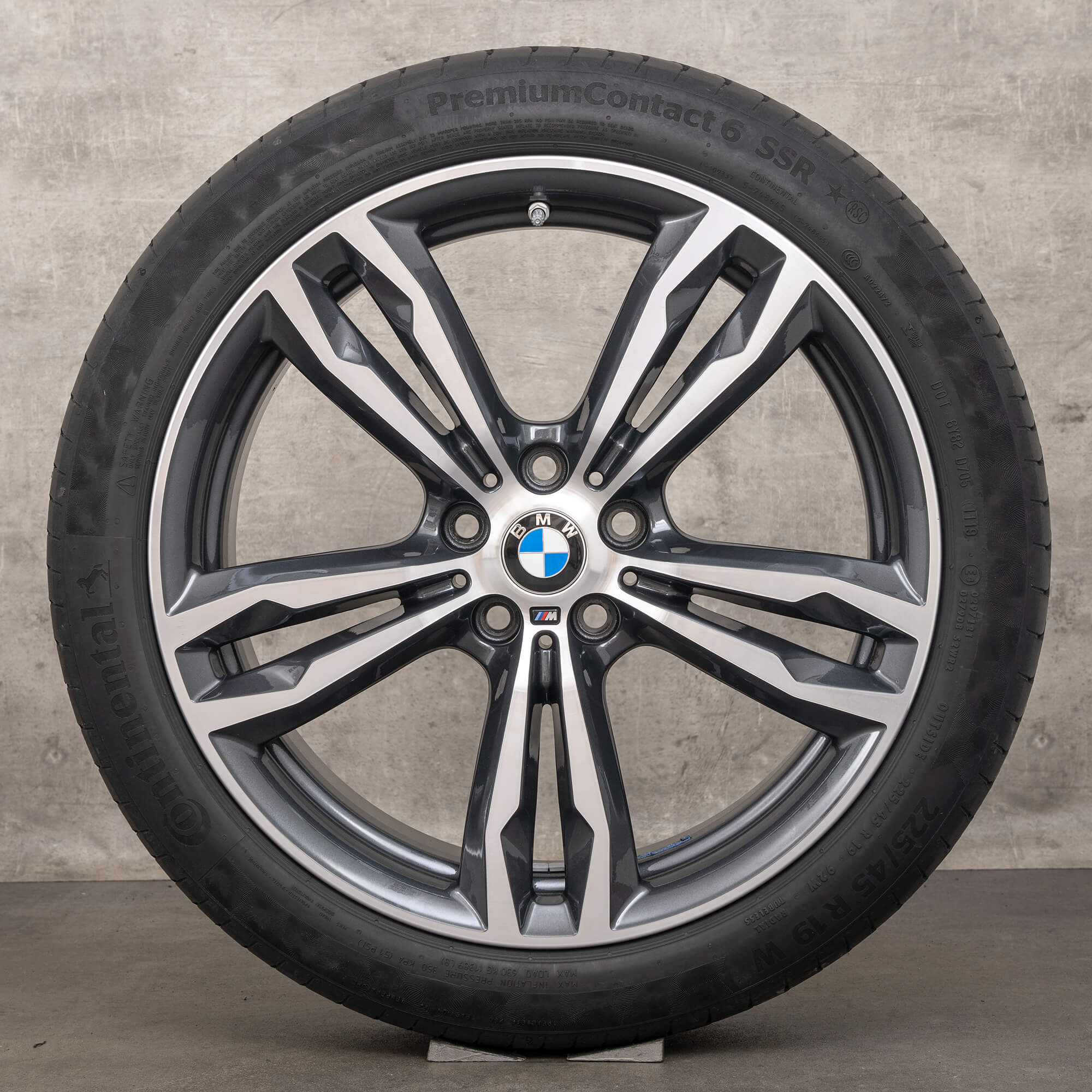 BMW X1 F48 X2 F39 pneus été roues jantes 19 pouces style 572 M 7849120