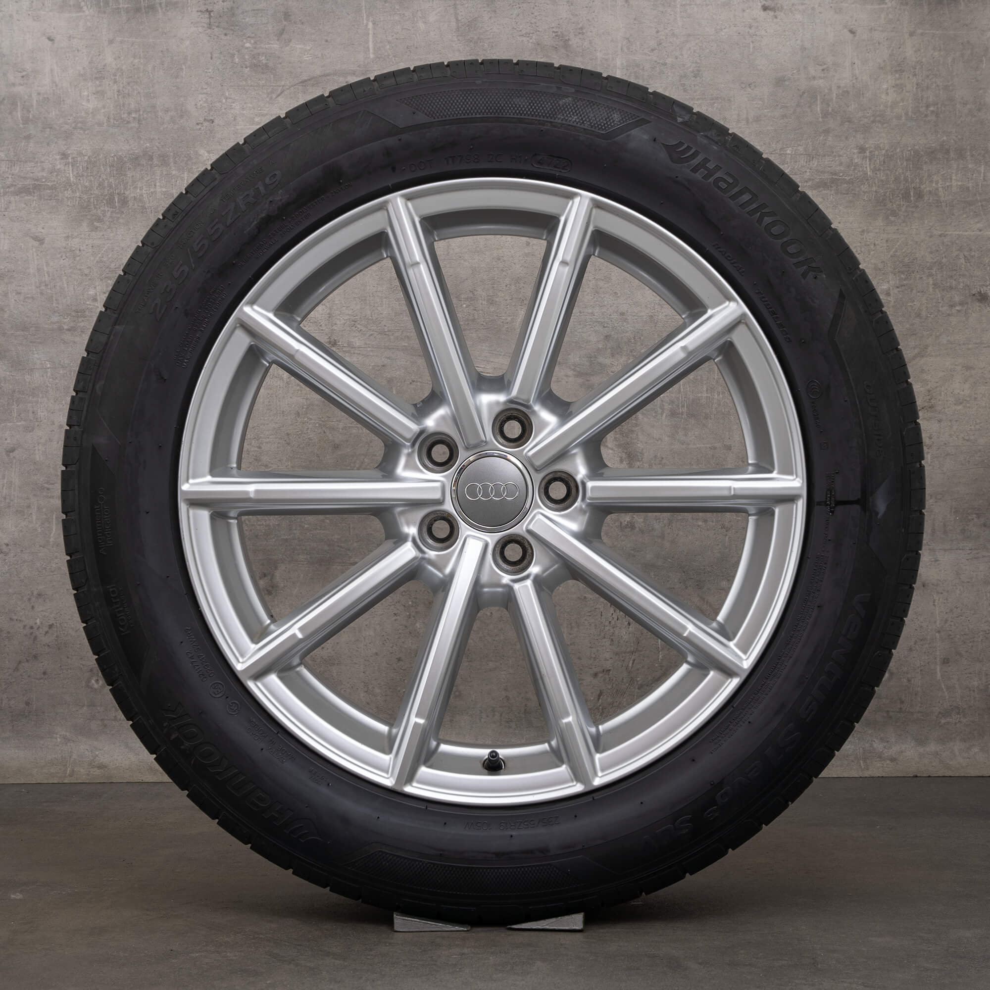 Audi Q5 SQ5 8R Sommerräder 19 Zoll Felgen Sommerreifen 8R0601025CC Alufelgen