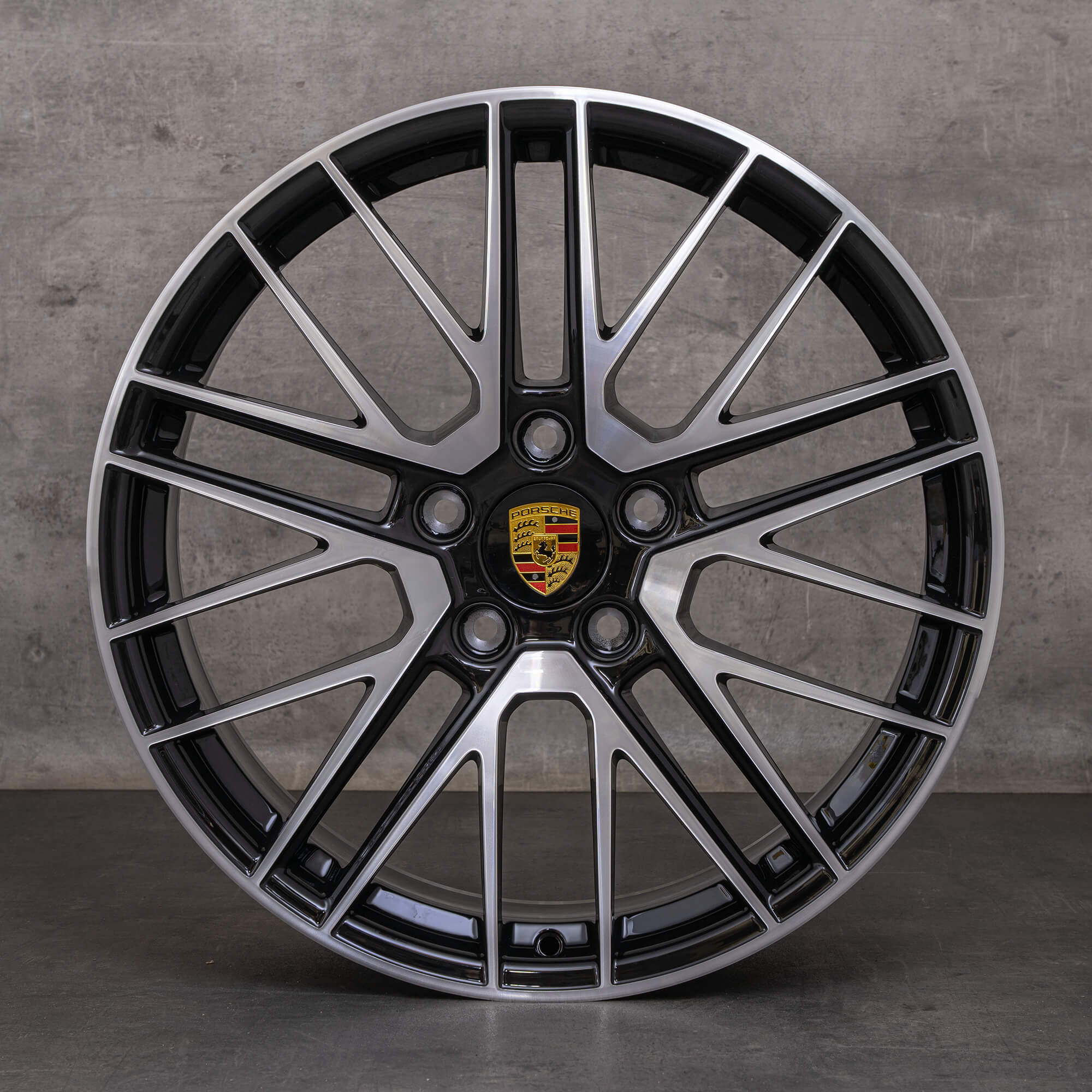 Llantas originales Porsche 911 20 21 pulgadas 992 I 992601025BD 992601025N negro brillante torneado NUEVO