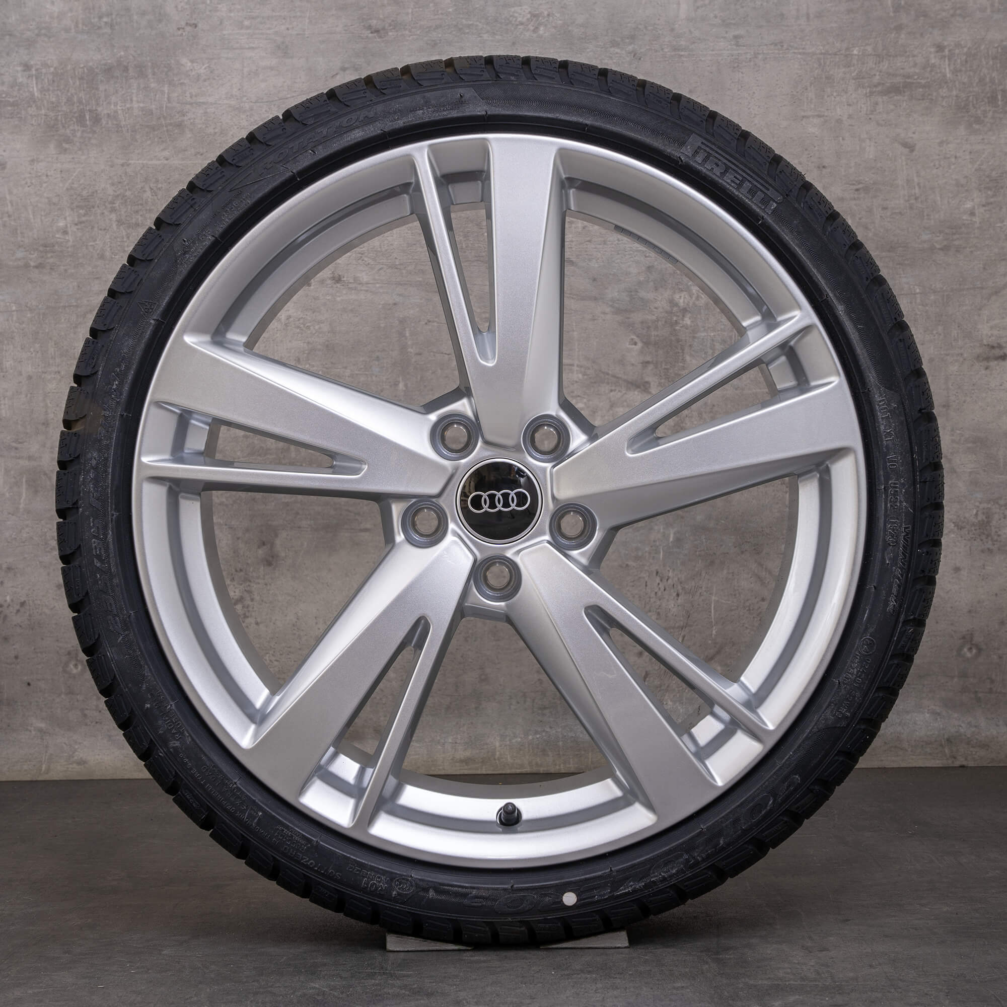 Oryginał Audi A3 S3 felgi 19 cali 8V koła letnie 8V0601025EJ Blade Design srebrne błyszczące NOWOŚĆ