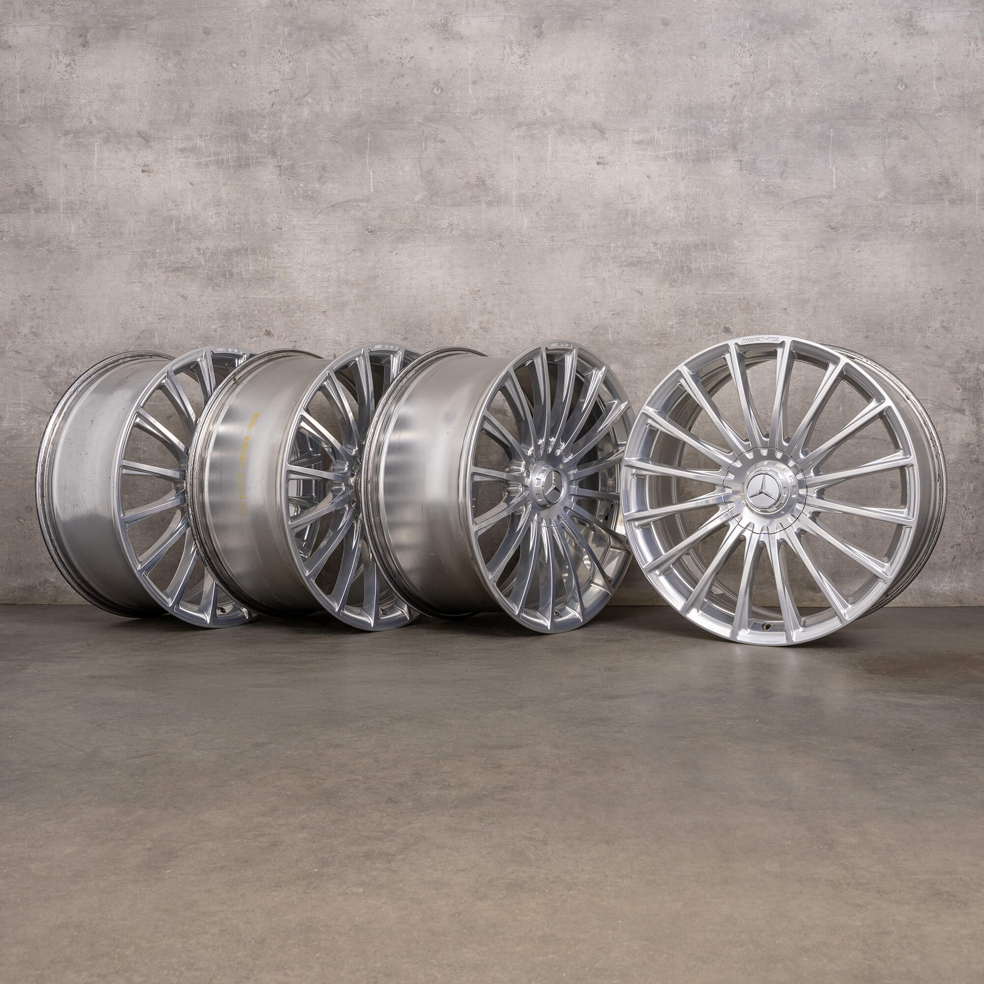 Llantas originales AMG Mercedes Benz S63 S65 20 pulgadas W222 A217 C217 A2224011000 A222401100 cromadas