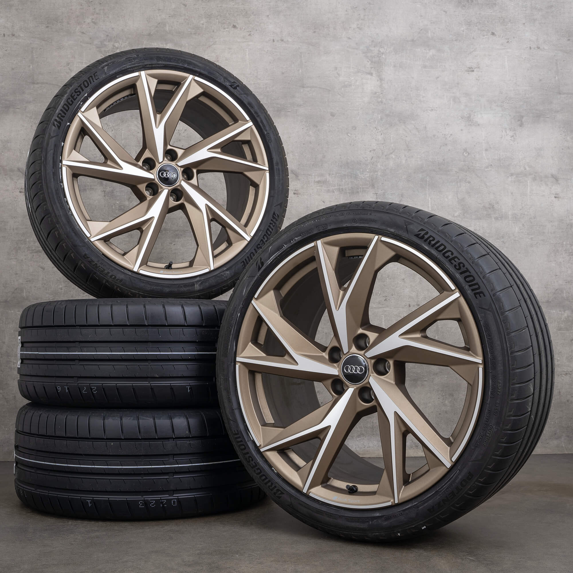 Audi R8 4S summer wheels 20 inch rims tires NEW