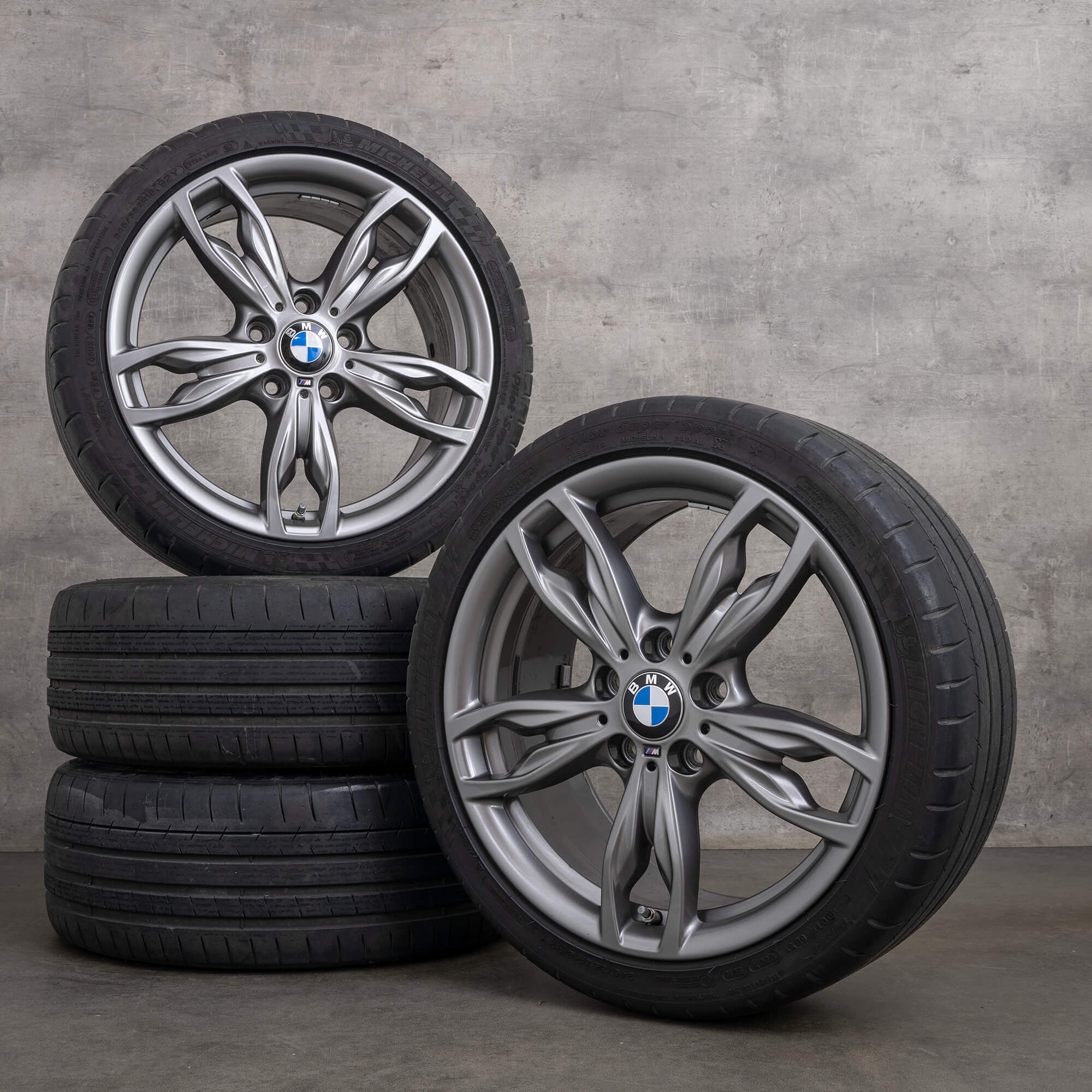 BMW Série 1 F20 F21 2 F22 F23 pneus été roues jantes 18 pouces 436 M 7 mm