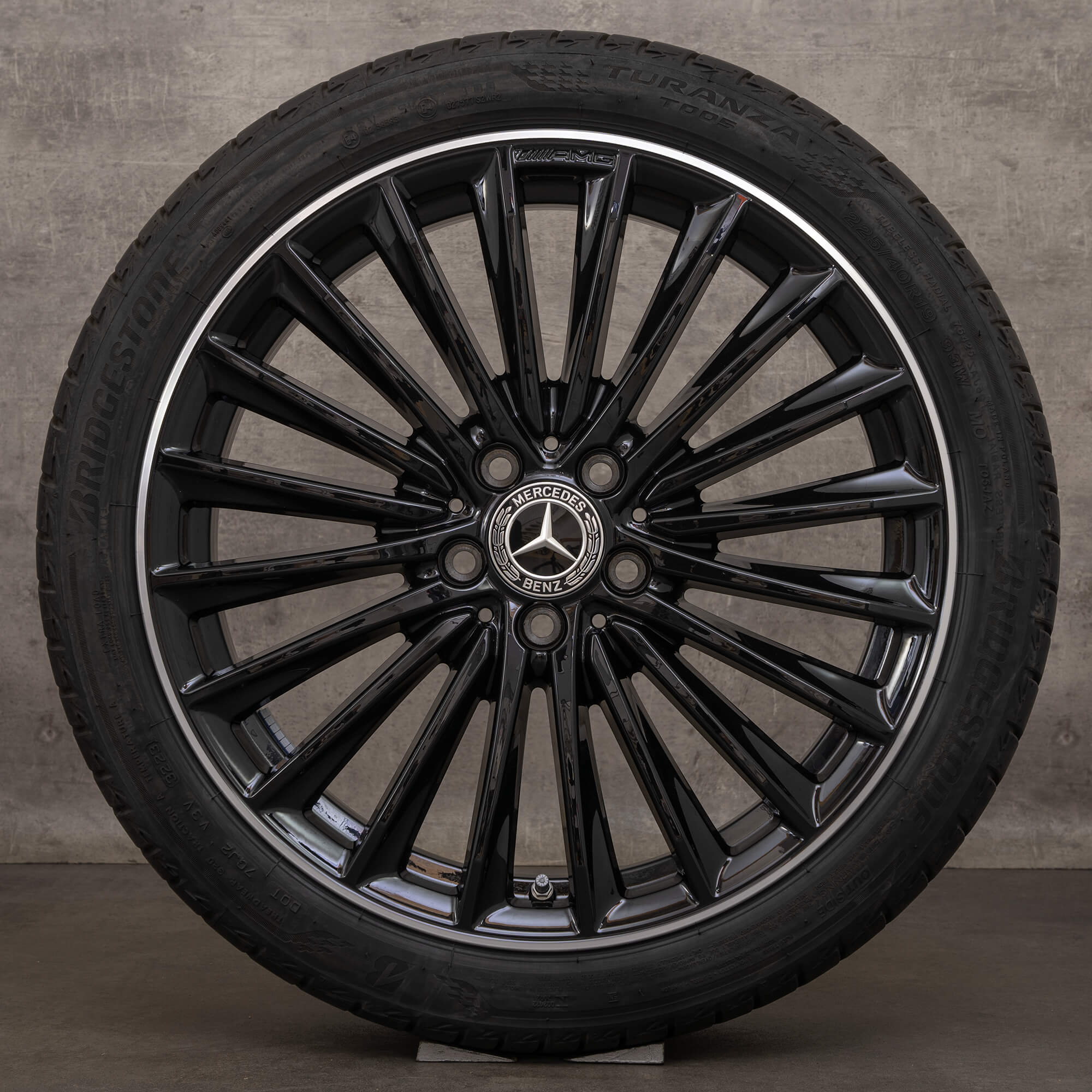 Originale AMG Mercedes AB Klasse W177 W247 CLA X118 19 tommer sommerdæk fælge