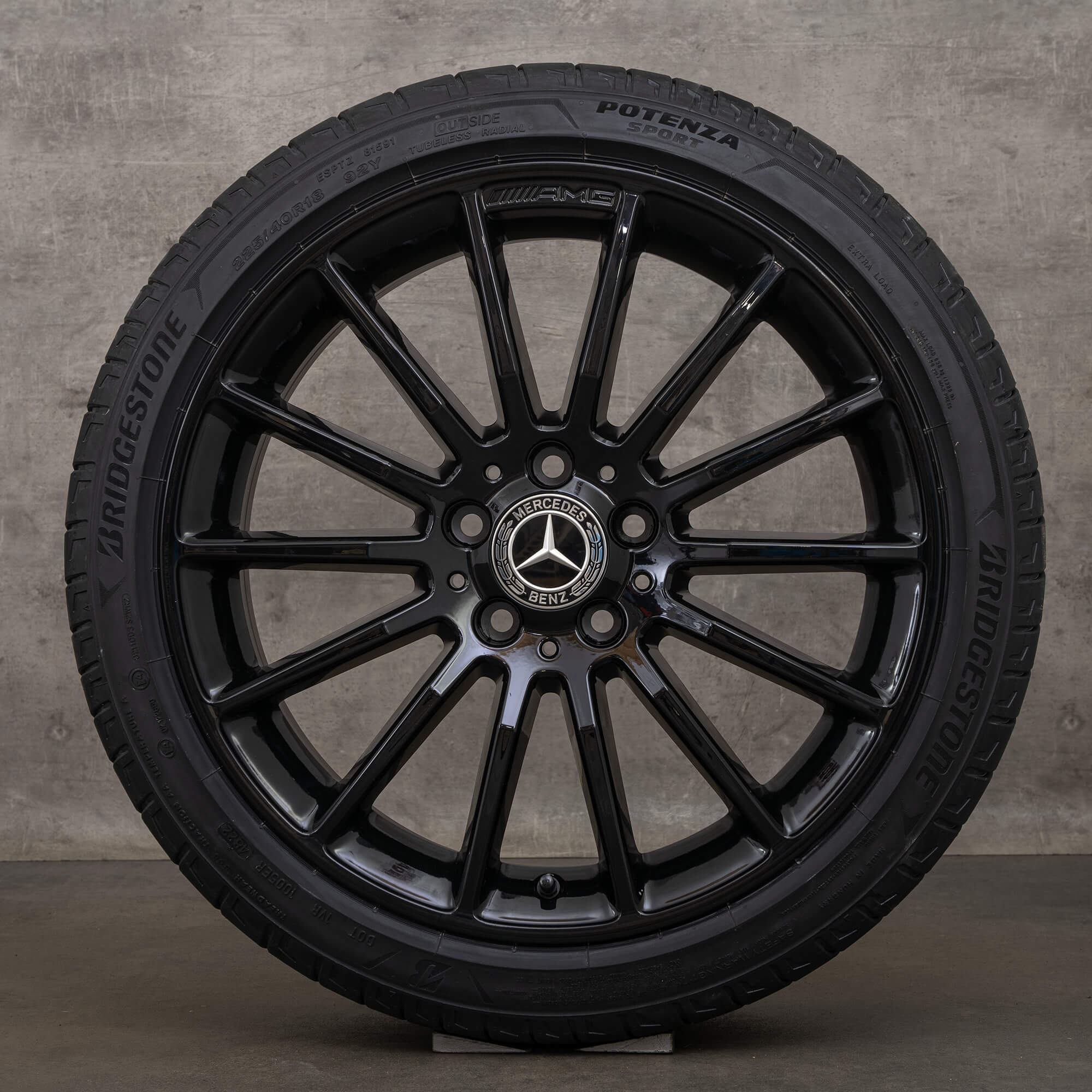 OEM Mercedes Benz A B Class CLA AMG winter wheels 18 inch W176