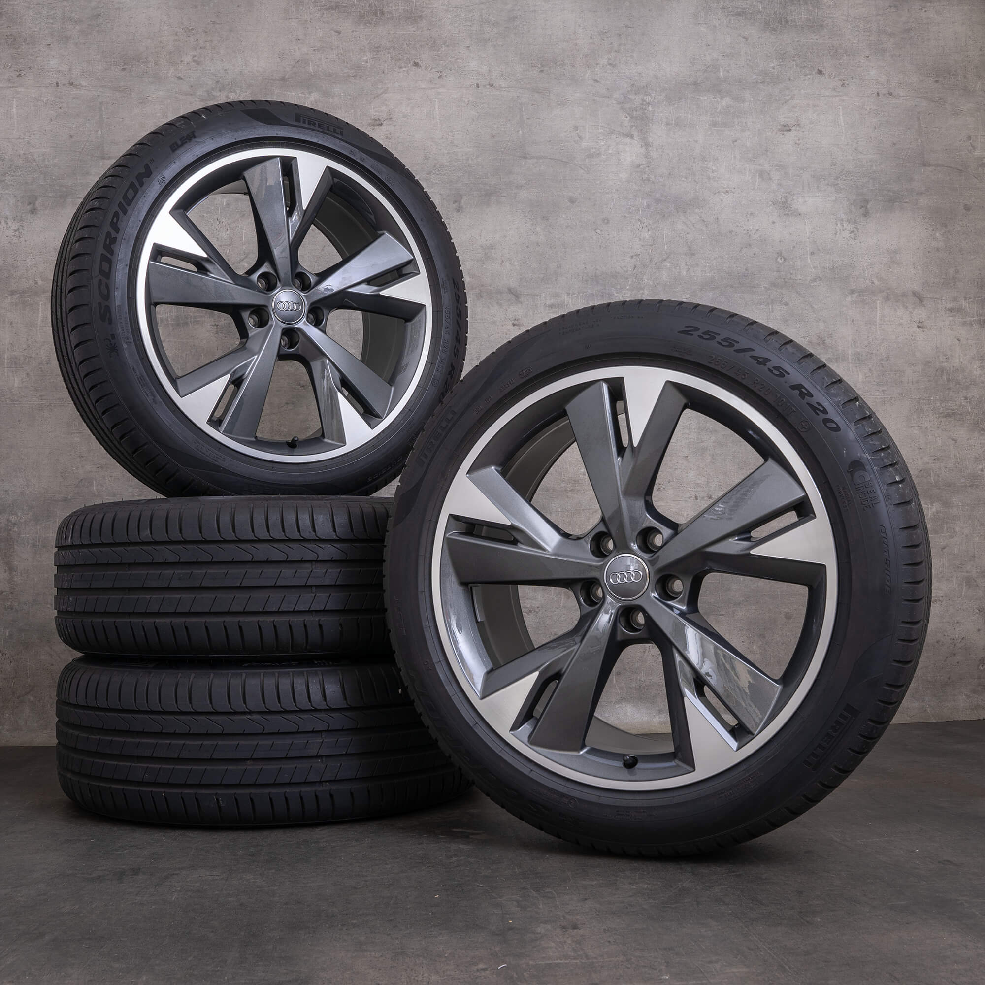 OEM Audi Q4 e-tron & Sportback rims 20 inch summer wheels 89A601025E ...
