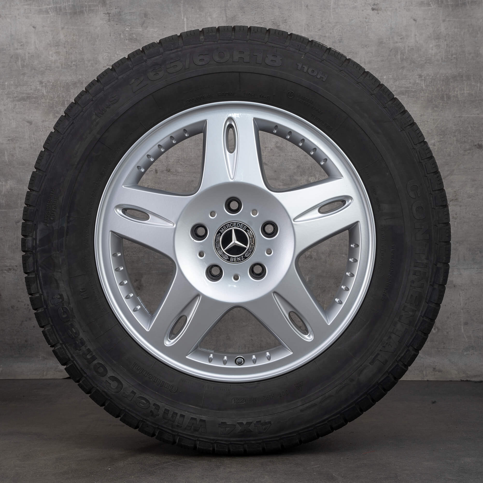 AMG W463 G55 Mercedes Winterreifen Winterräder 18 Zoll Felgen A4634011202 6,5 mm