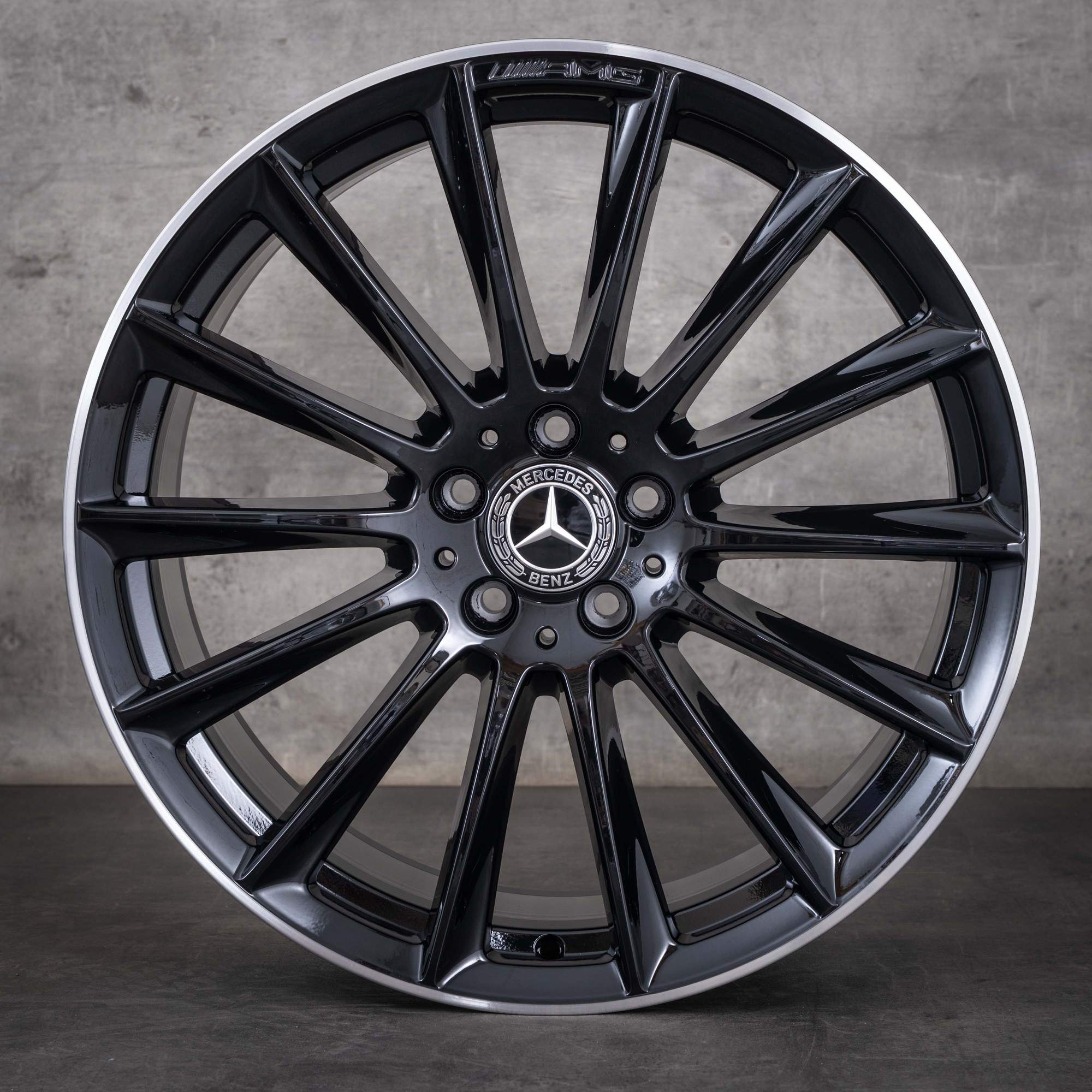 Original Mercedes Benz S-Klasse Felgen 20 Zoll W223 V223 X223 A2234011500 A2234011600 schwarz glanz NEU