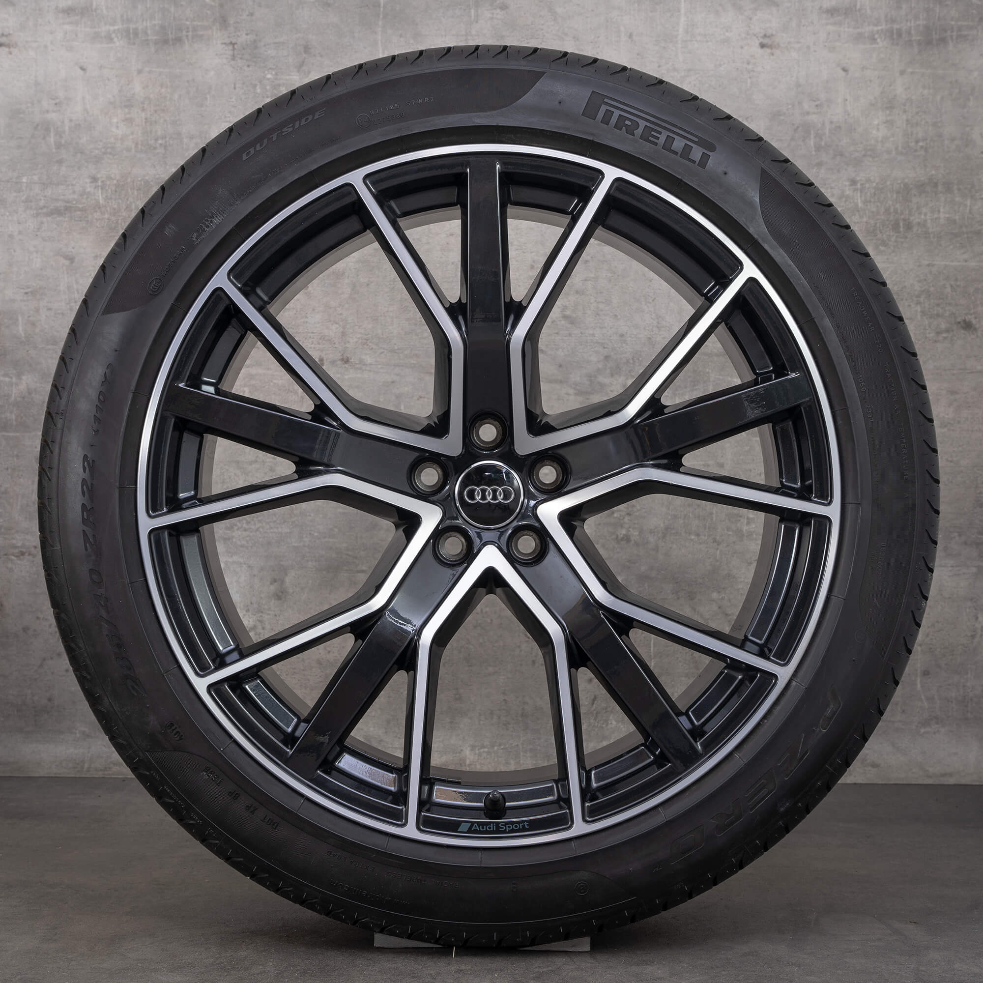 Audi 22 inch rims Q8 SQ8 4M8 summer tires wheels alloy 4M8601025Q
