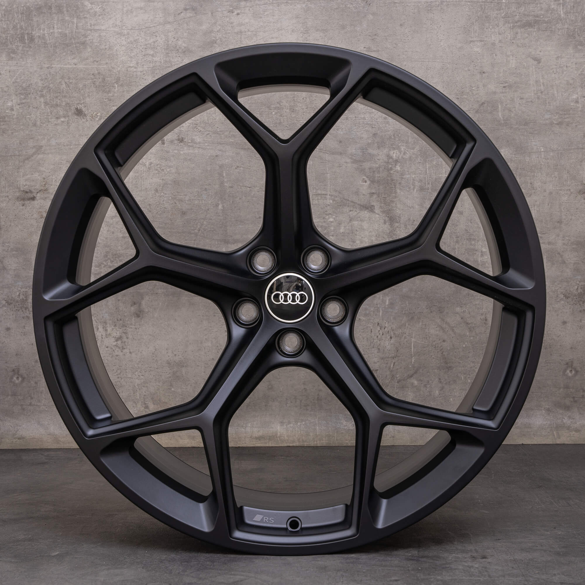 Originální disky Audi RS6 RS7 22 palců 4K C8 4K0601025BM černé matné NOVÉ