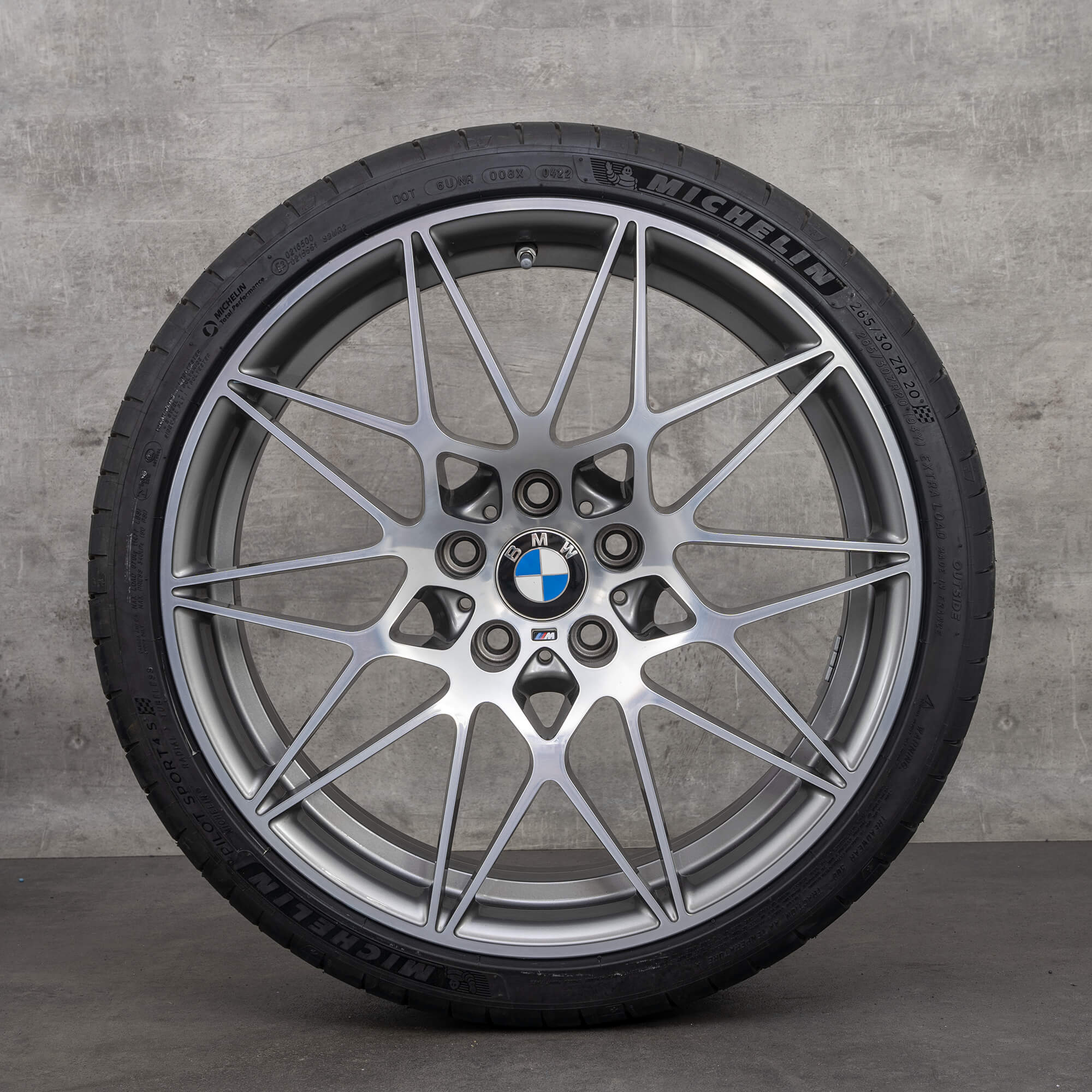 F83 Rims BMW 20 inch rims M3 F80 M4 F82 F83 summer wheels tires M666