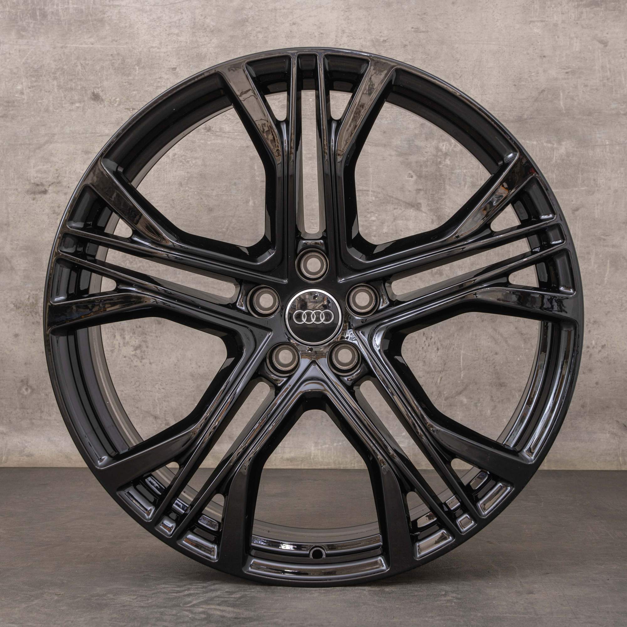 Oem Audi A7 S7 Jantes 21 pouces 4K Alu 4K8601025AA noir brillant