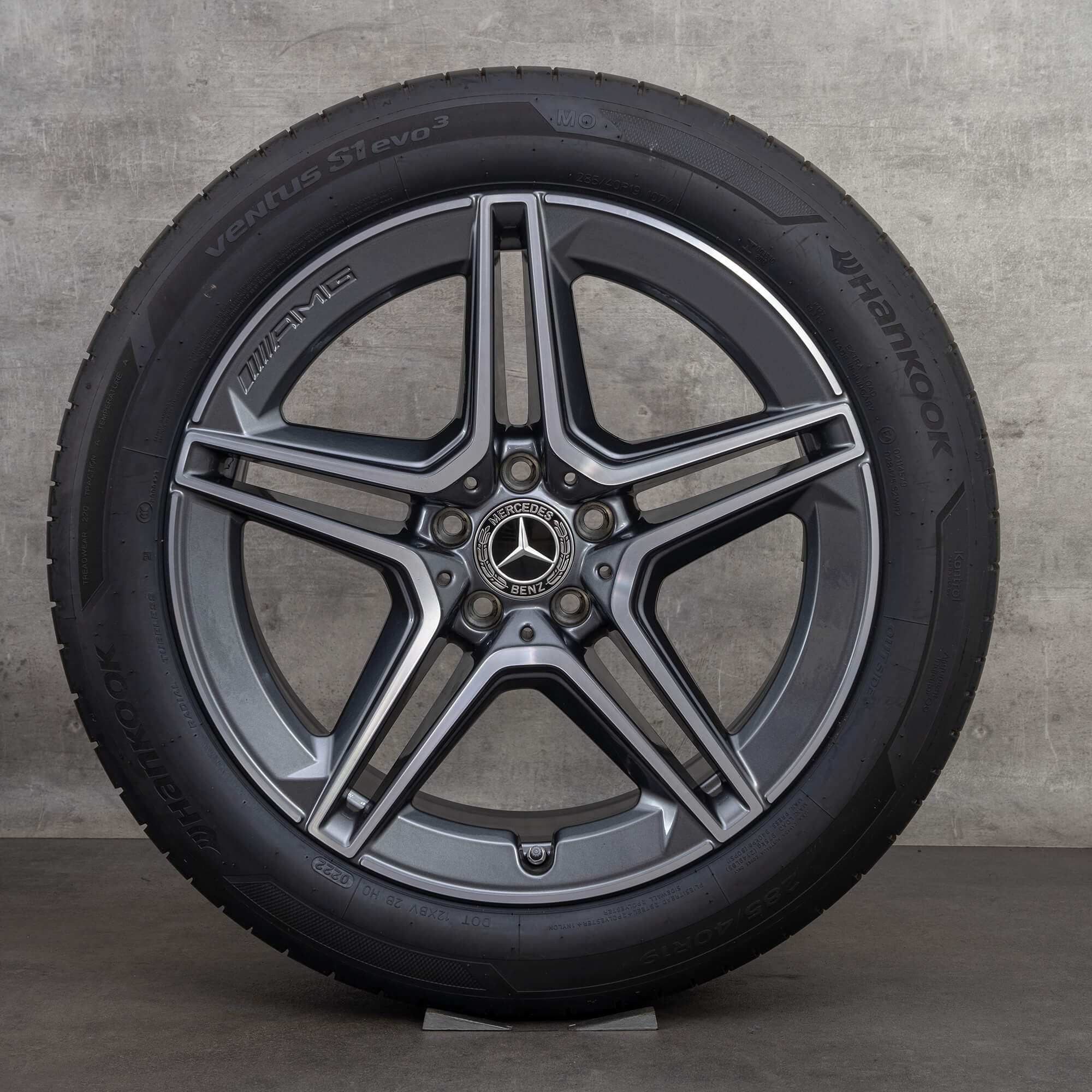 Jantes Mercedes AMG 19 pouces Classe S W223 X223 V223 pneus été roues NOUVEAU