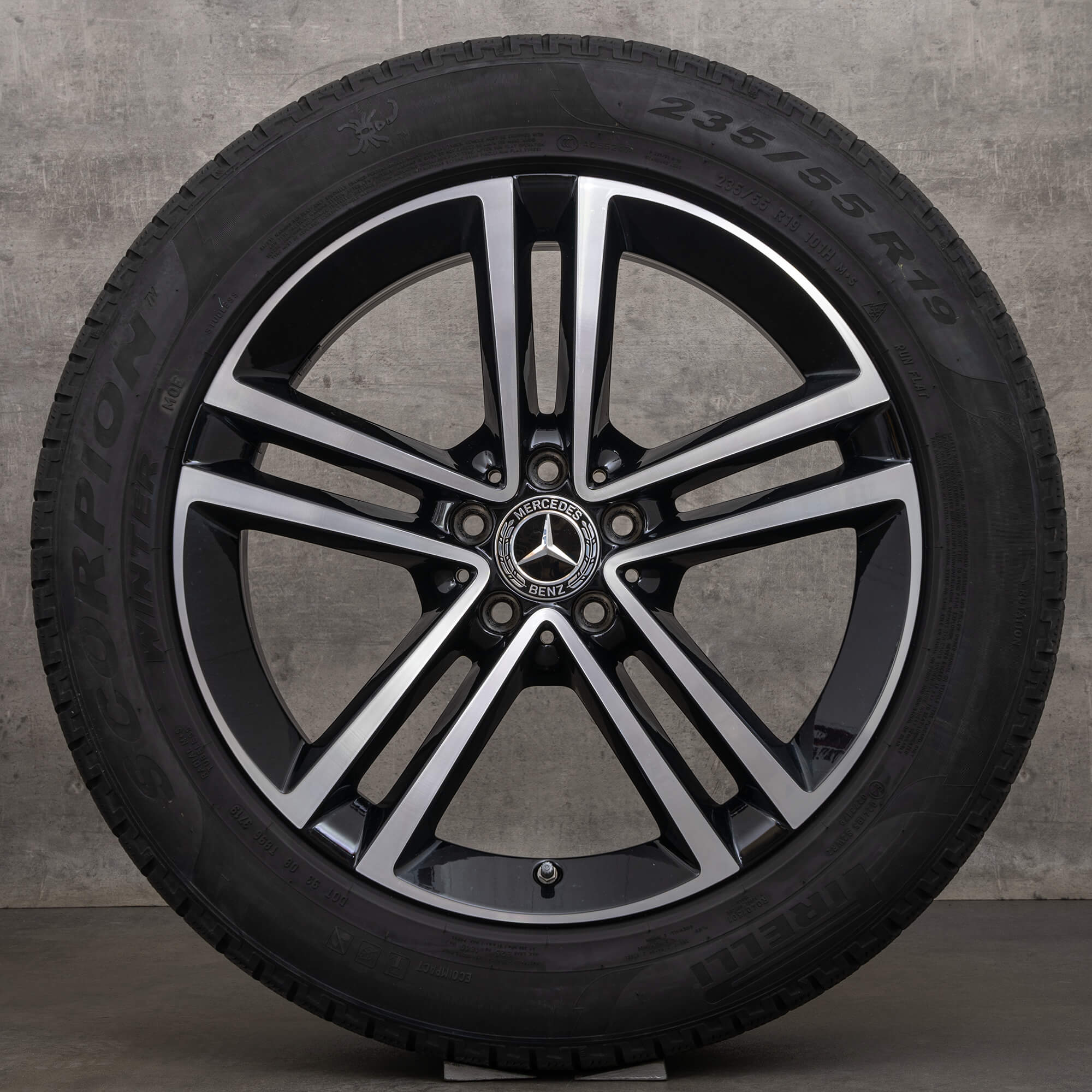 Mercedes Benz GLC X253 C253 jante iarna 19 inch anvelope A2534013200