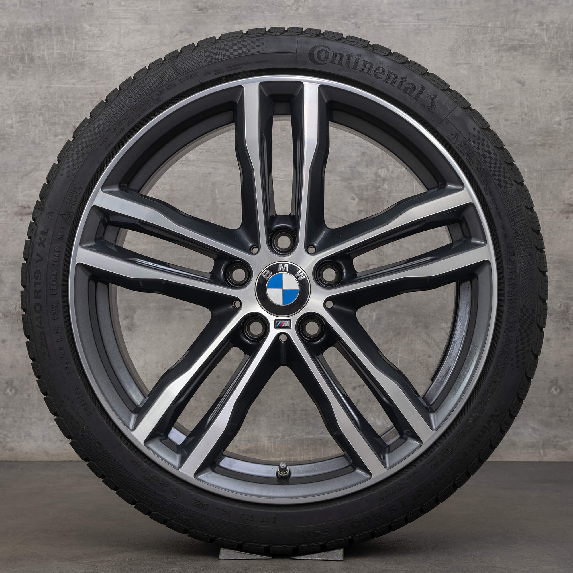 BMW 3 Series F30 F31 4 F32 F33 F36 winter wheels 19 inch rims tires 704 M