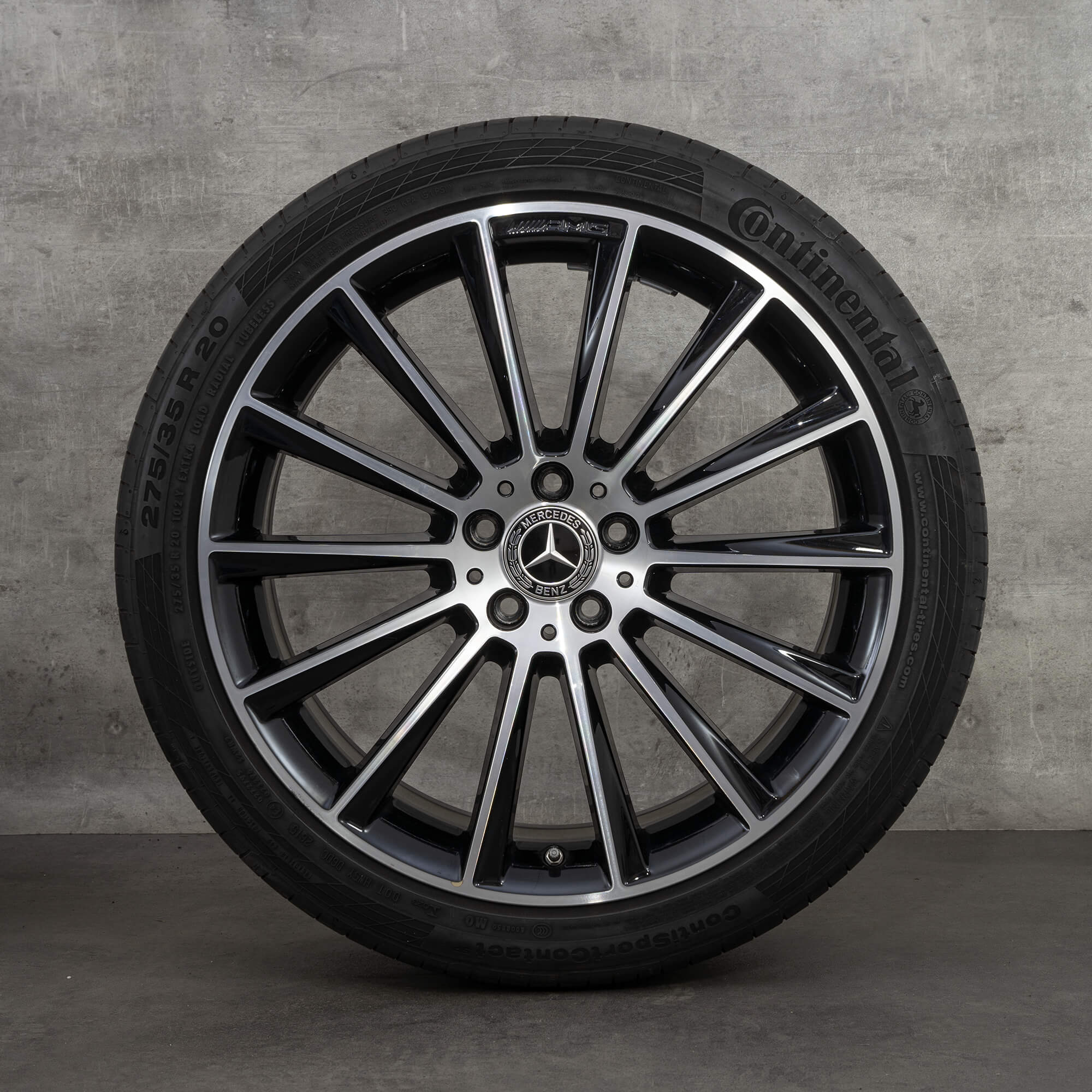 Mercedes 20 inch AMG rims S-Class W222 C217 A217 summer wheels summer tires