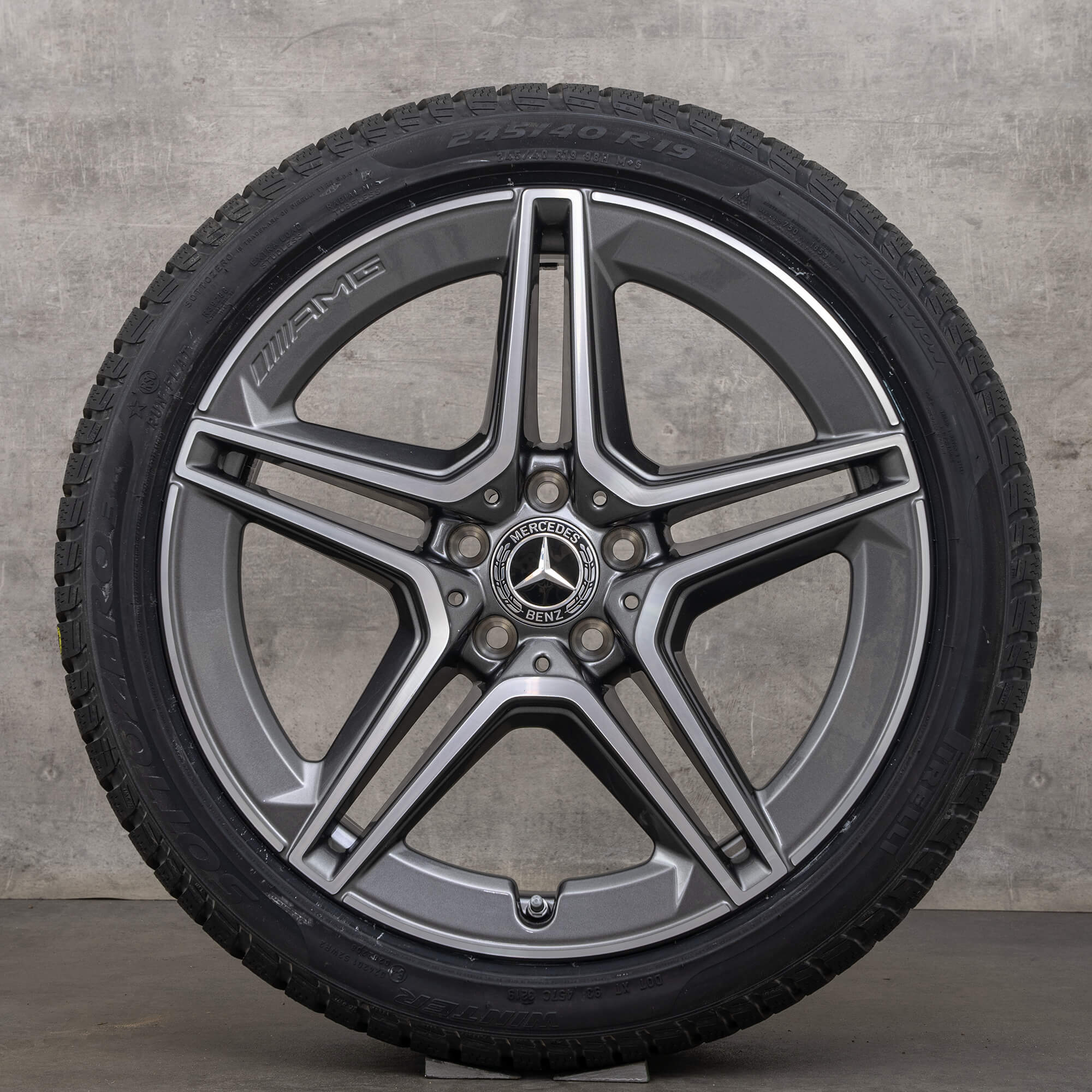 AMG Mercedes Benz CLS C257 koła zimowe 19 cali felgi opony A2574011500