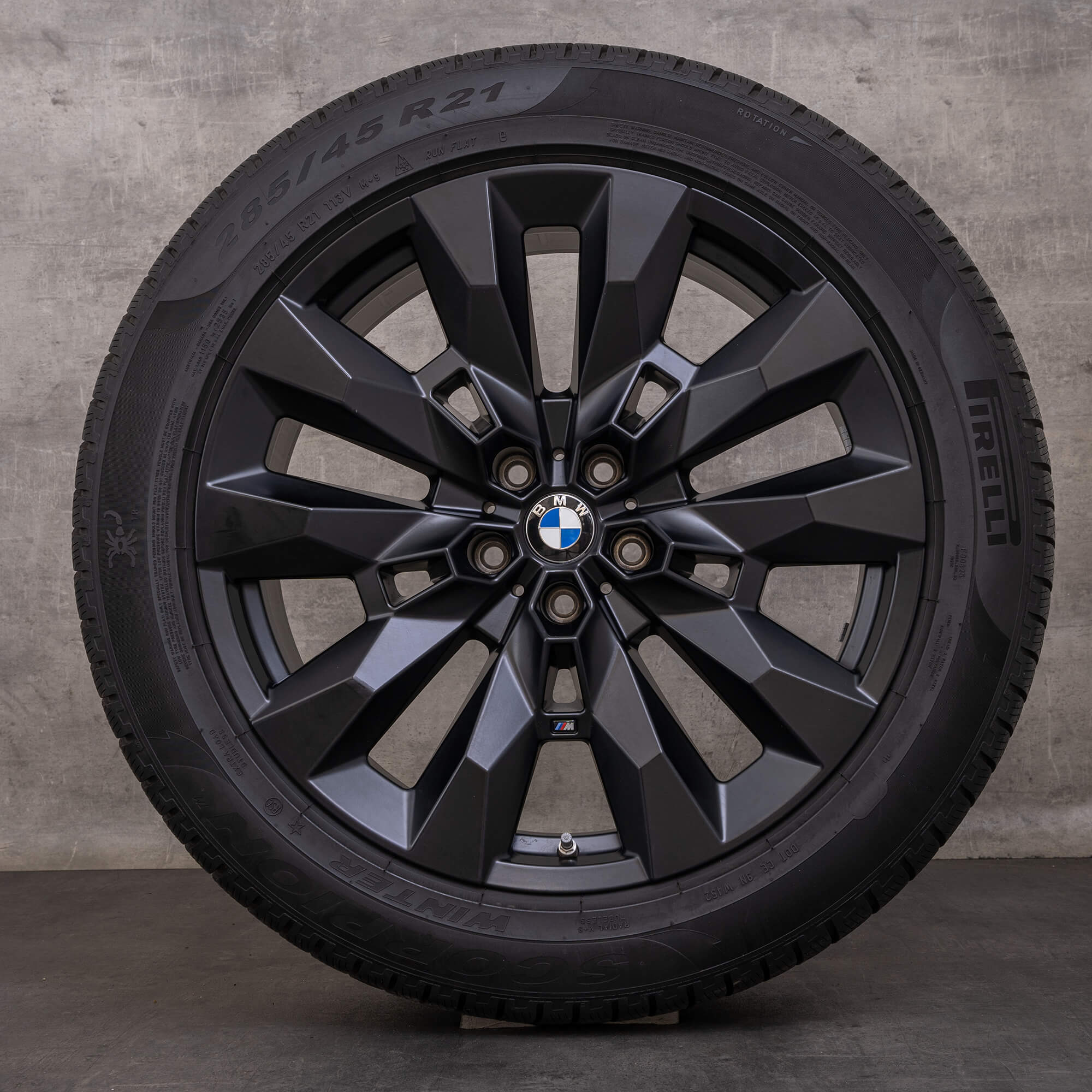 Original BMW XM Winterräder 21 Zoll G09 Felgen Styling 917 M 5A6DE91