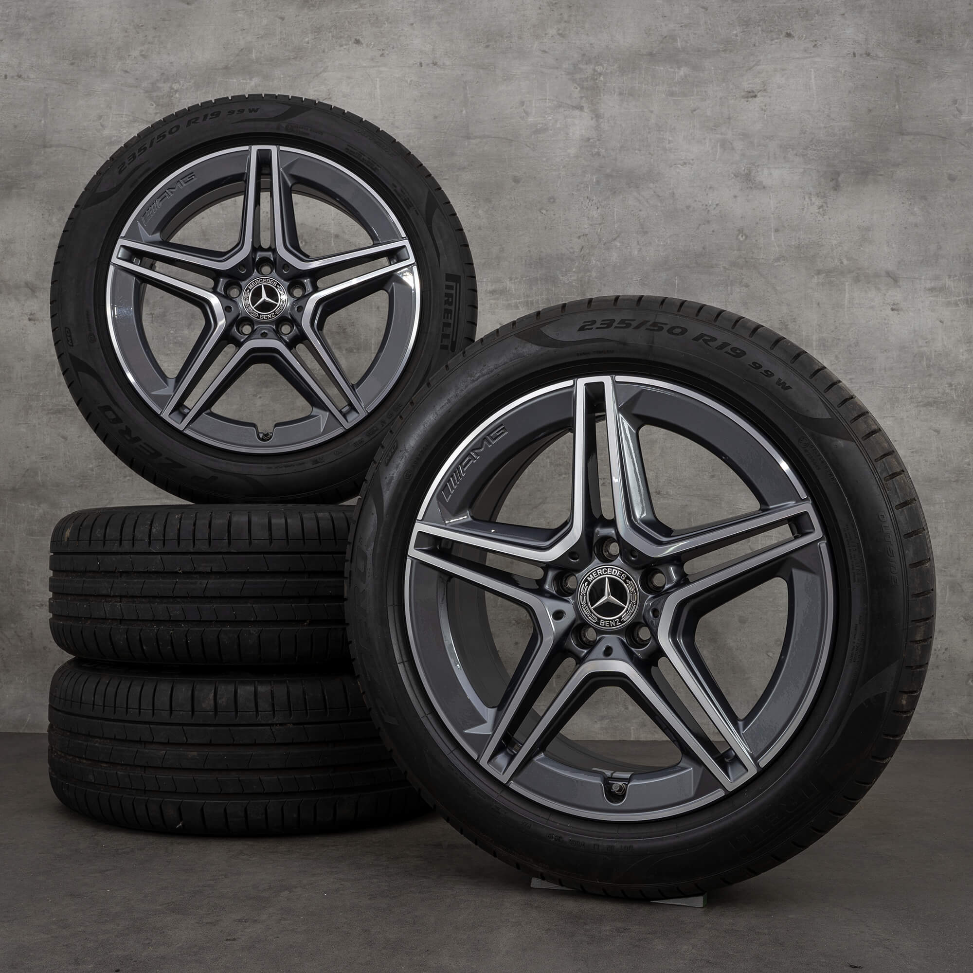 Mercedes Rv Rims Mercedes Benz 19 inch AMG rims GLA H247 GLB X247 summer wheels summer tires