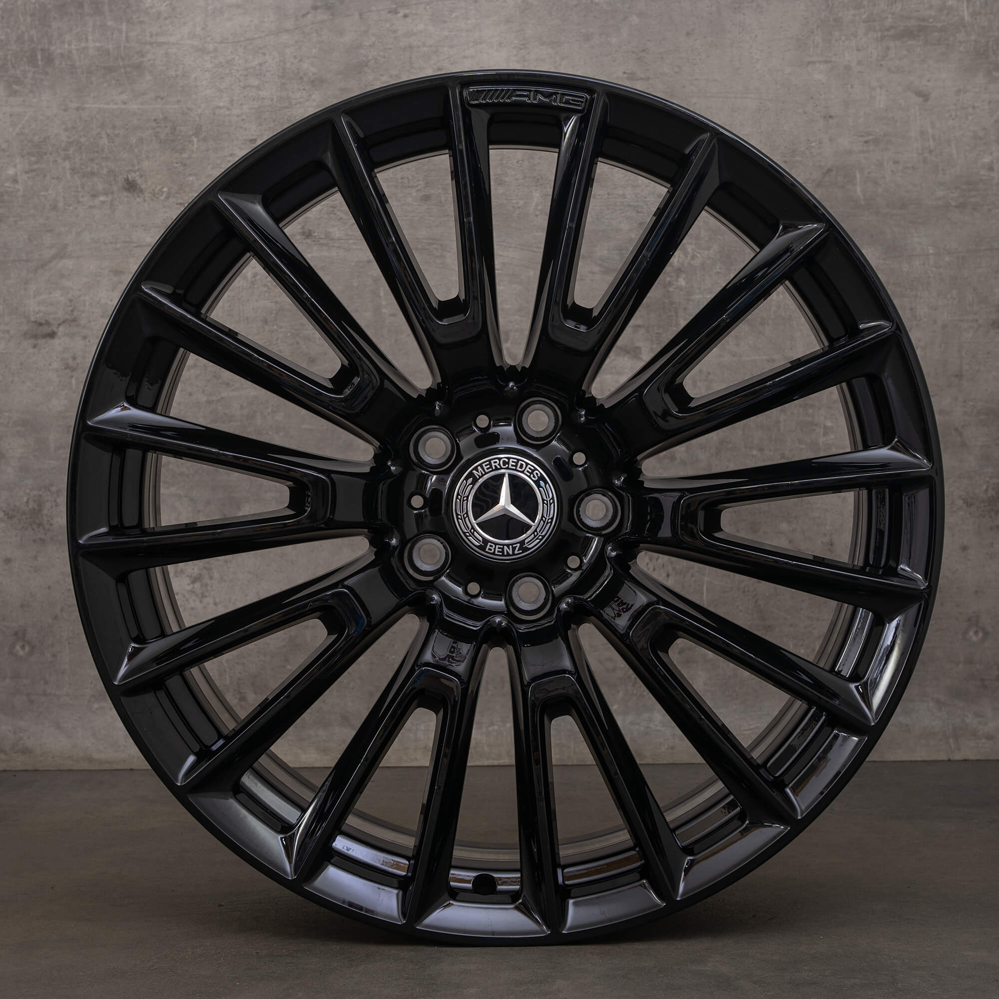 OEM AMG Mercedes G Class 63 rims 22 inch W465 W463 A4654011000 black ...