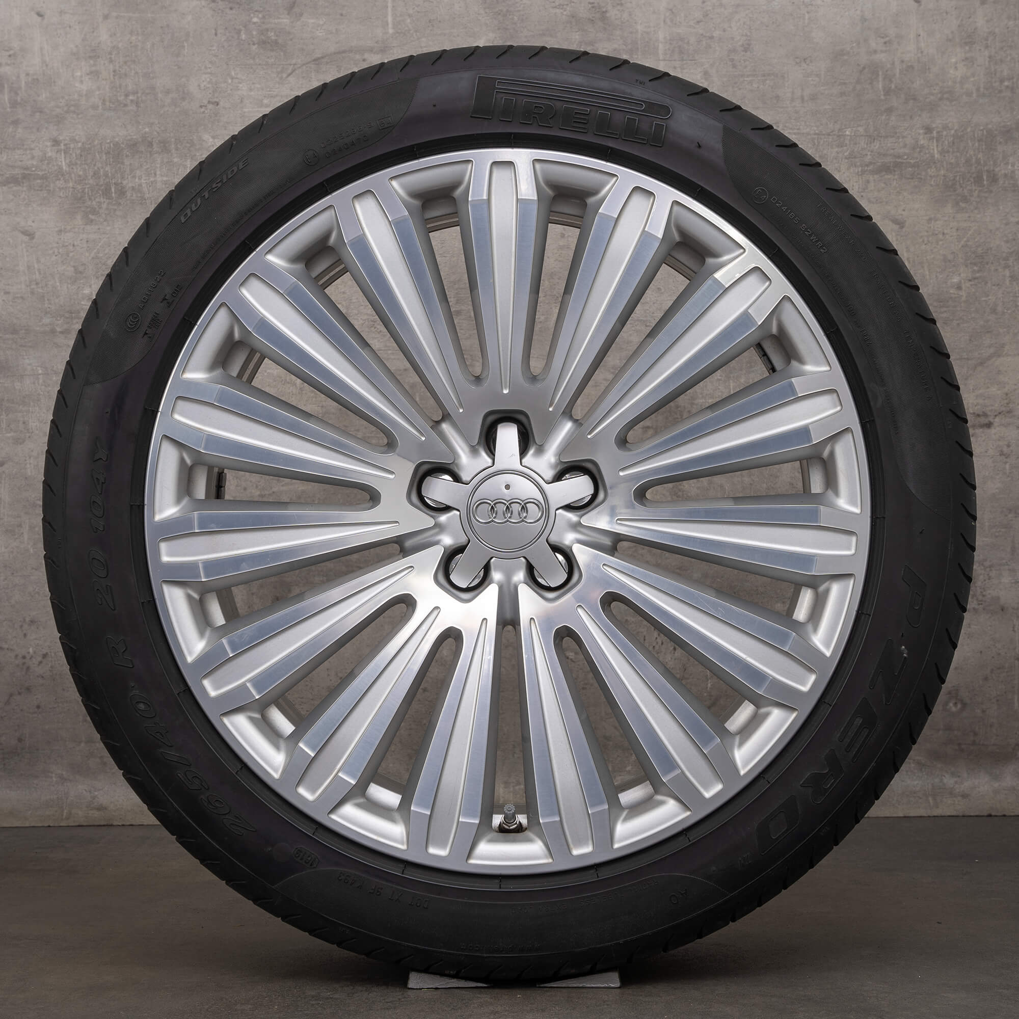 Llantas originales Audi A8 S8 4H D4 20 pulgadas neumáticos de verano