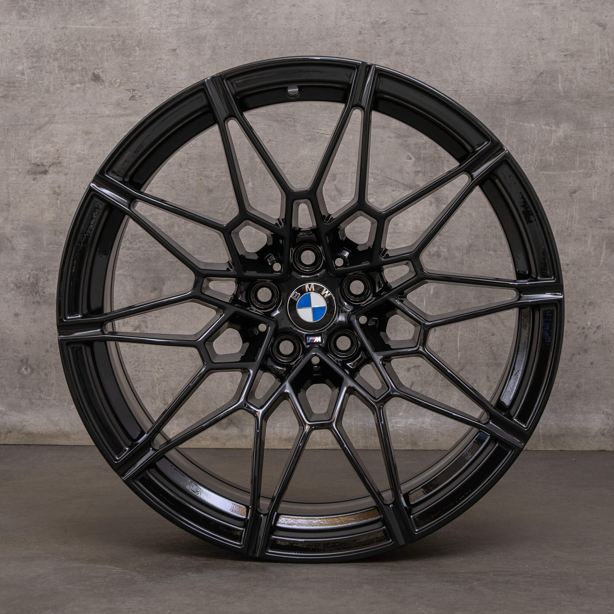 Originální alu kola BMW M2 M3 M4 19 20 palců G87 G80 G81 G82 G83 Styling 826 M 8093838 8093839 černá lesklá