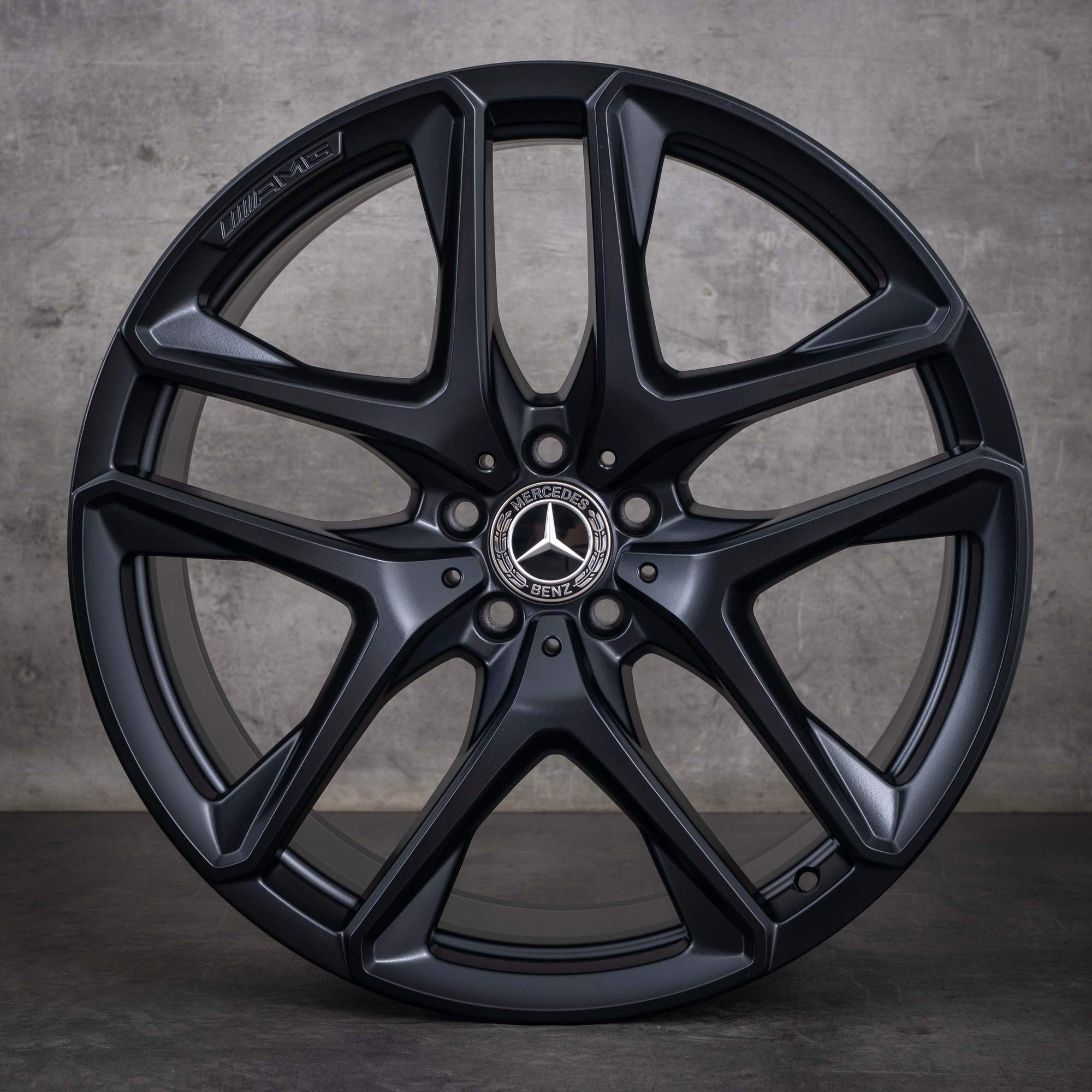 Oryginalne felgi Mercedes-Benz GLE 53 63 AMG 4Matic+ 21 cal X167 C167 Hybryda A1674014200 A1674014300, matowa czerń
