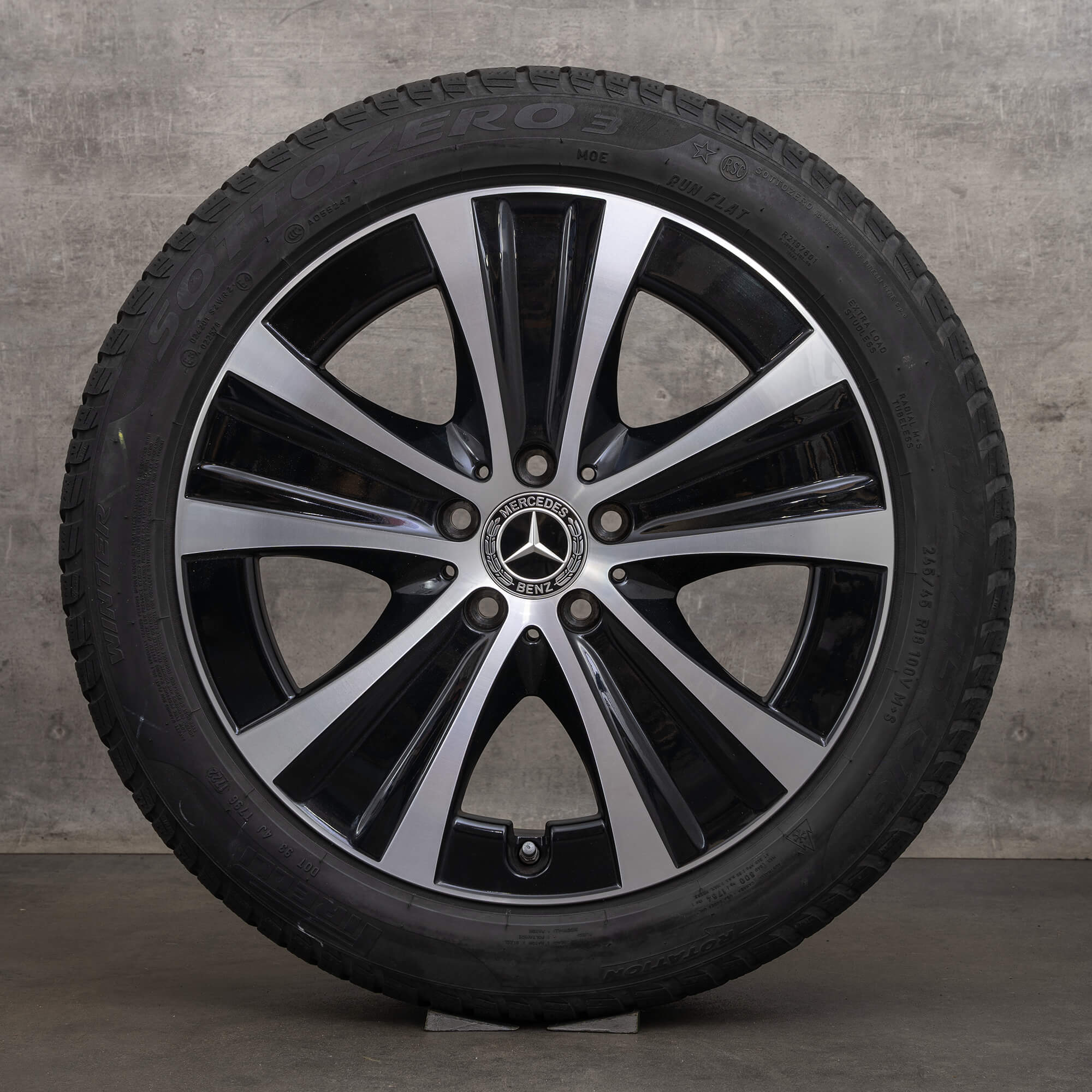 OEM Mercedes Benz E-Class winter wheels 18 inch W213 S213
