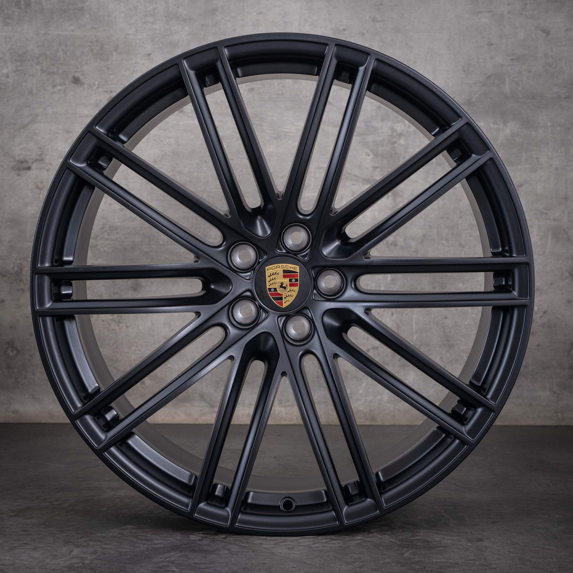 Alkuperäiset Porsche Macan II & III -vanteet 20 21 tuumaa 95B601025DN 95B601025DP mattamusta