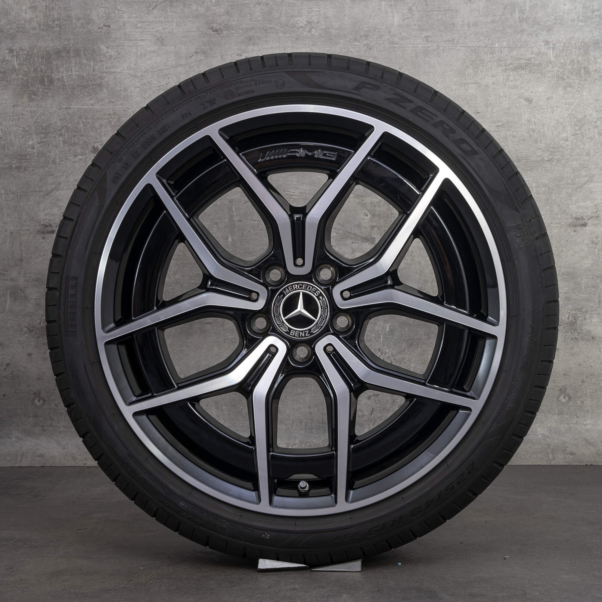 AMG 19 inch Mercedes Benz rims C-Class W206 S206 summer tires wheels