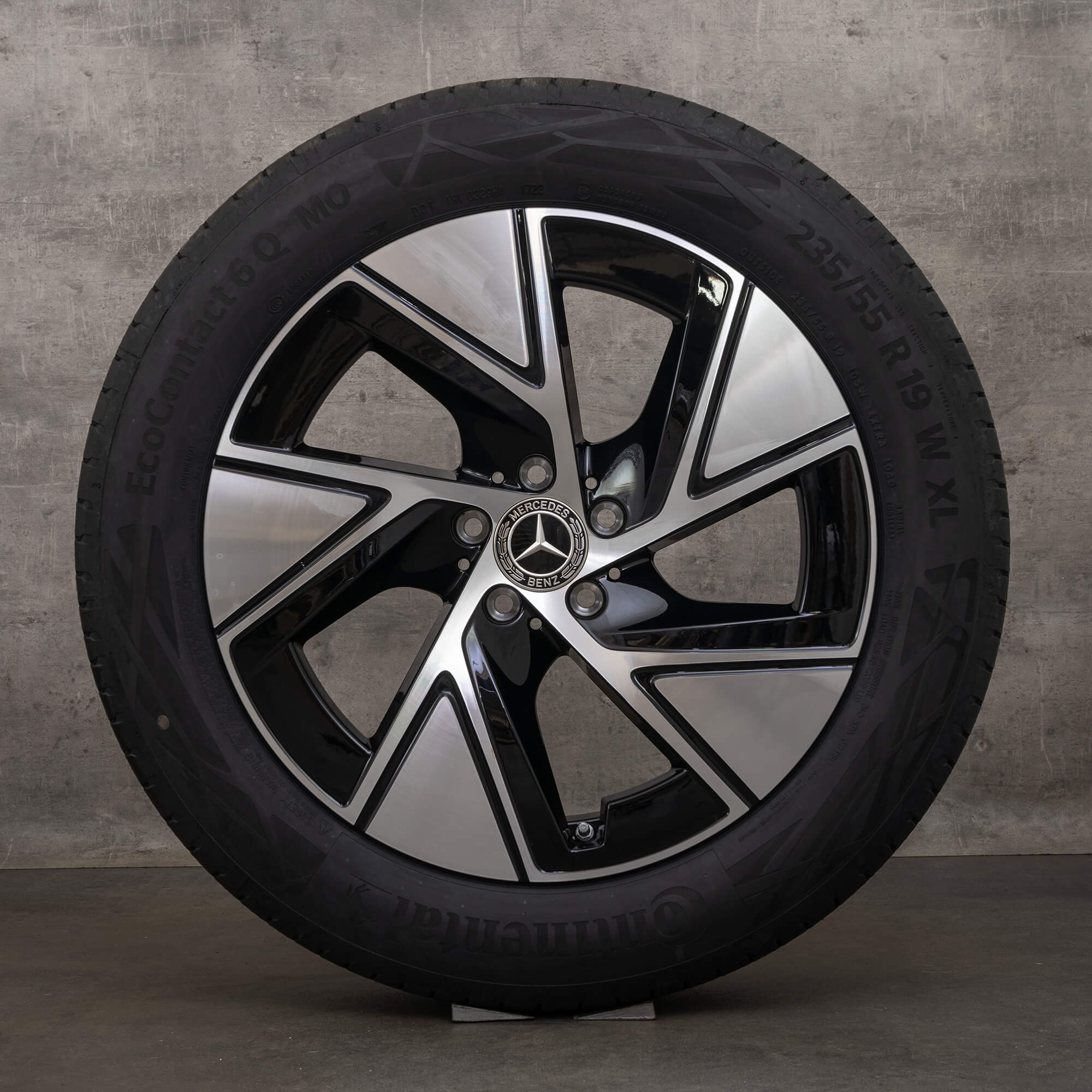 Oryginał Mercedes Benz GLC felgi 19 cali X254 C254 koła letnie A2544015200 czarne NOWOŚĆ