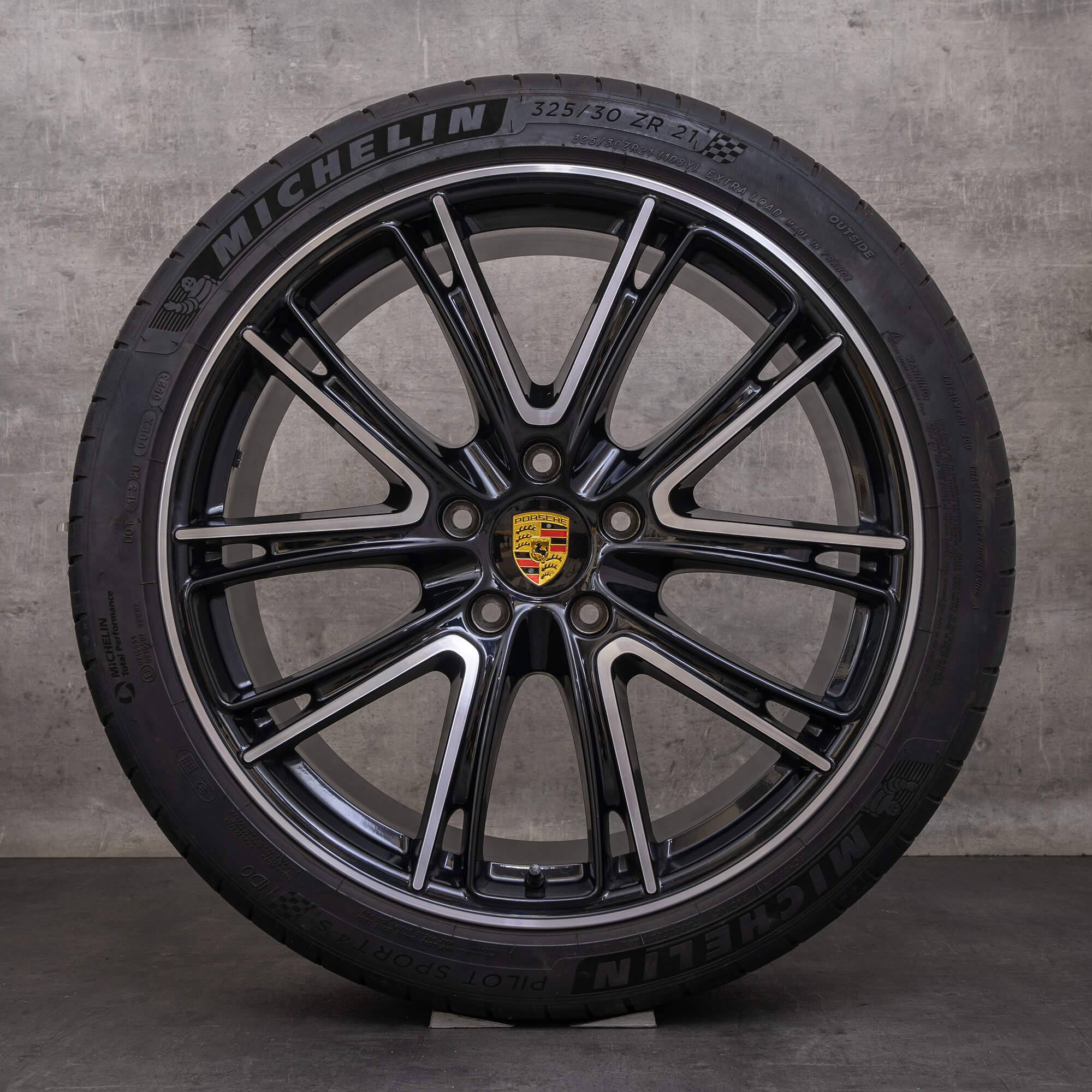 Jante originale Porsche 971 G2 G2II 21 inch Panamera Turbo S GTS 4S Hybrid anvelope vara Exclusiv