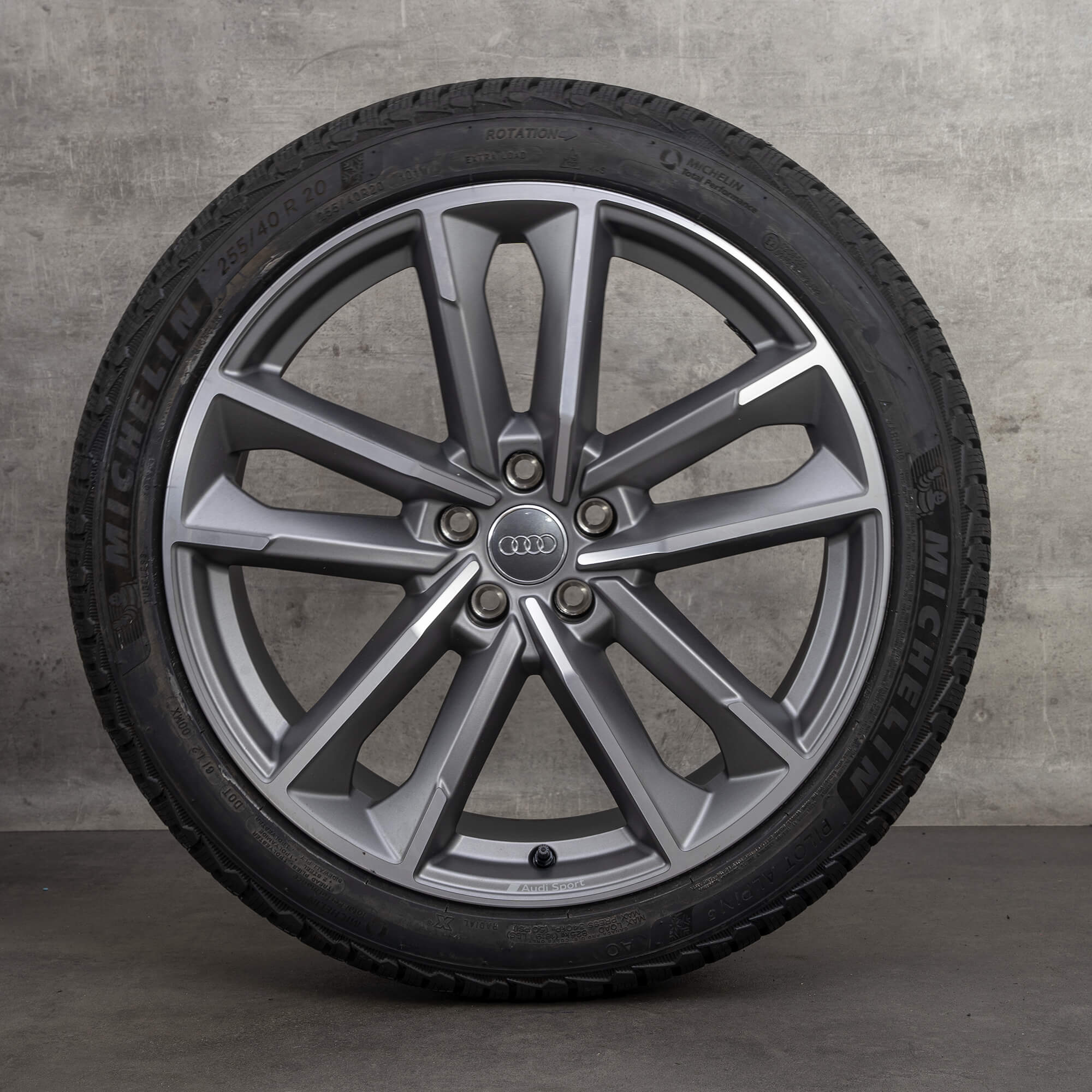 Audi 20 inch velgen A7 S7 4K C8 winterbanden wintervelgen 4K8601025L alloy