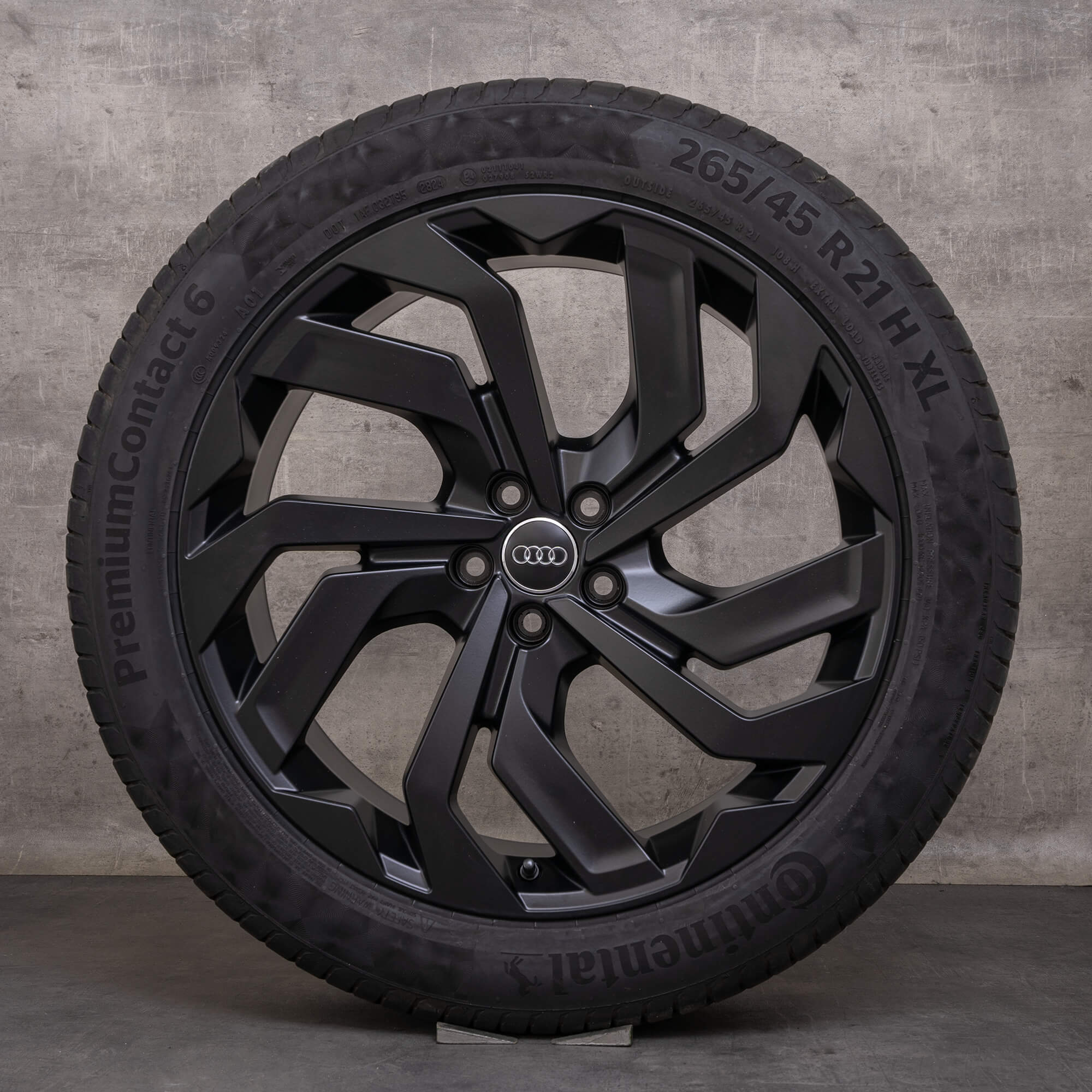 OEM Audi e-tron Q8 winter wheels 20 inch GE rims 4KE601025A Rotor black ...
