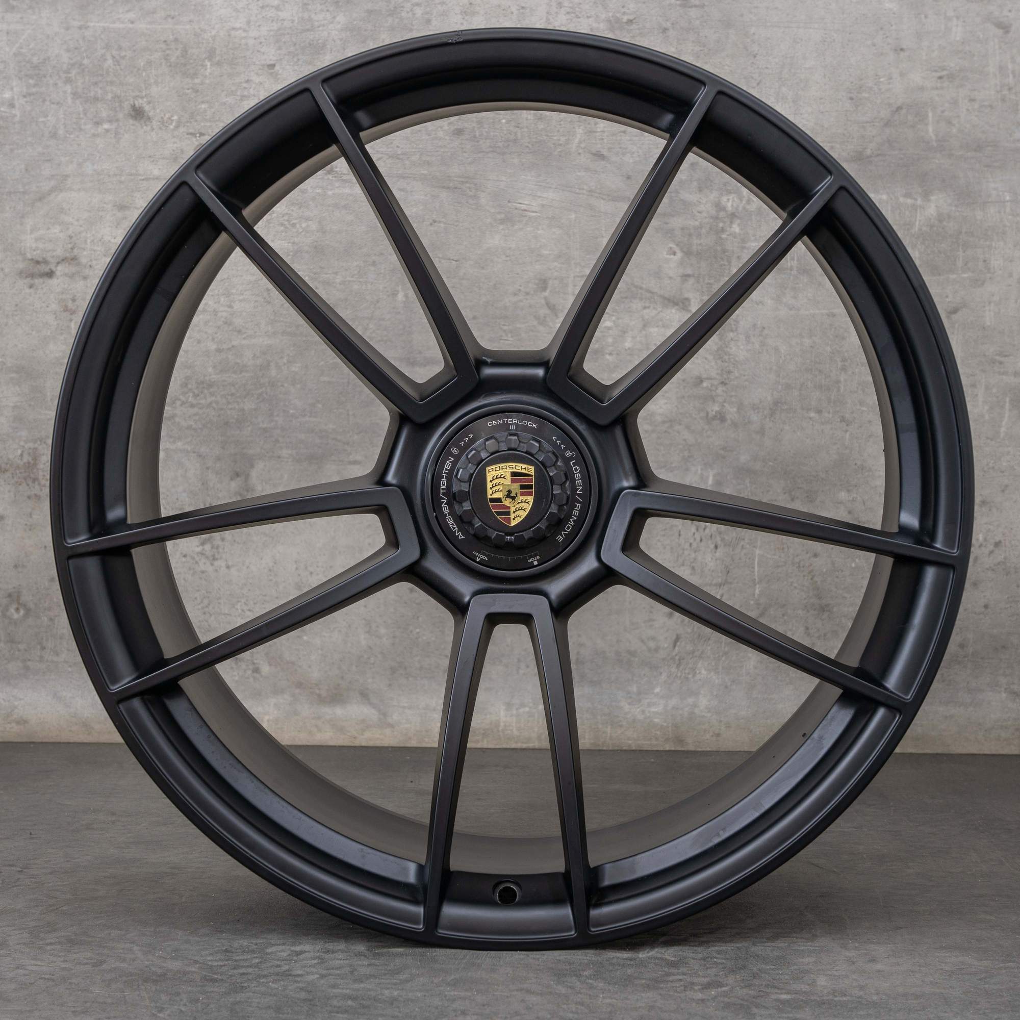 Originale Porsche 992 I fælge 20 21 tommer GTS Targa 4 992601025AT 992601025AA Turbo S dæk og sort mat