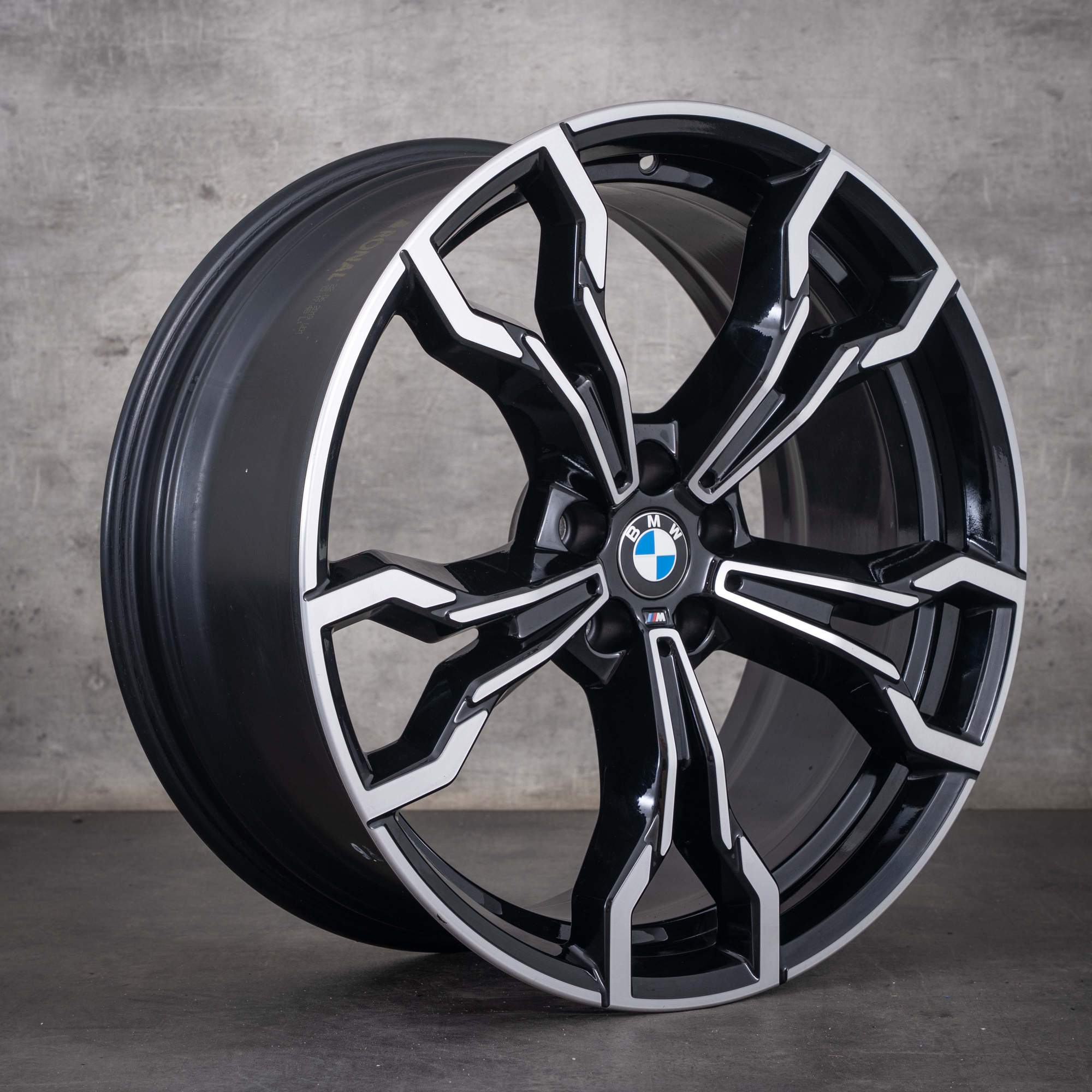 Jantă originală BMW X3M X4M de 21 de inci F97 F98 Styling 765 M 8060041 negru diamantate