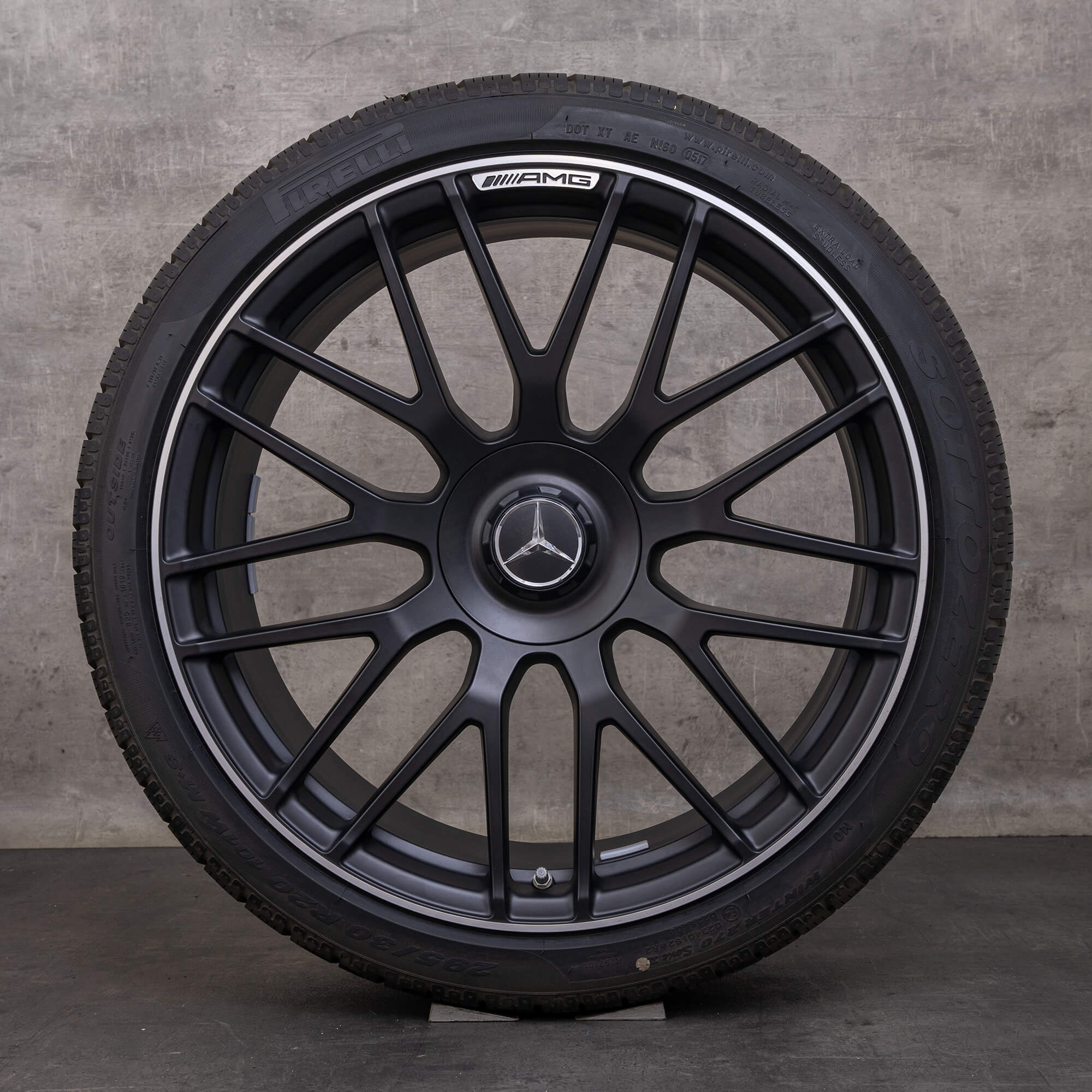 Orijinal Mercedes Benz AMG GT jantlar 19 20 inç C190 R190 yaz jant lastik A1904010700 A1904010800 siyah mat parlak tornalı YENİ