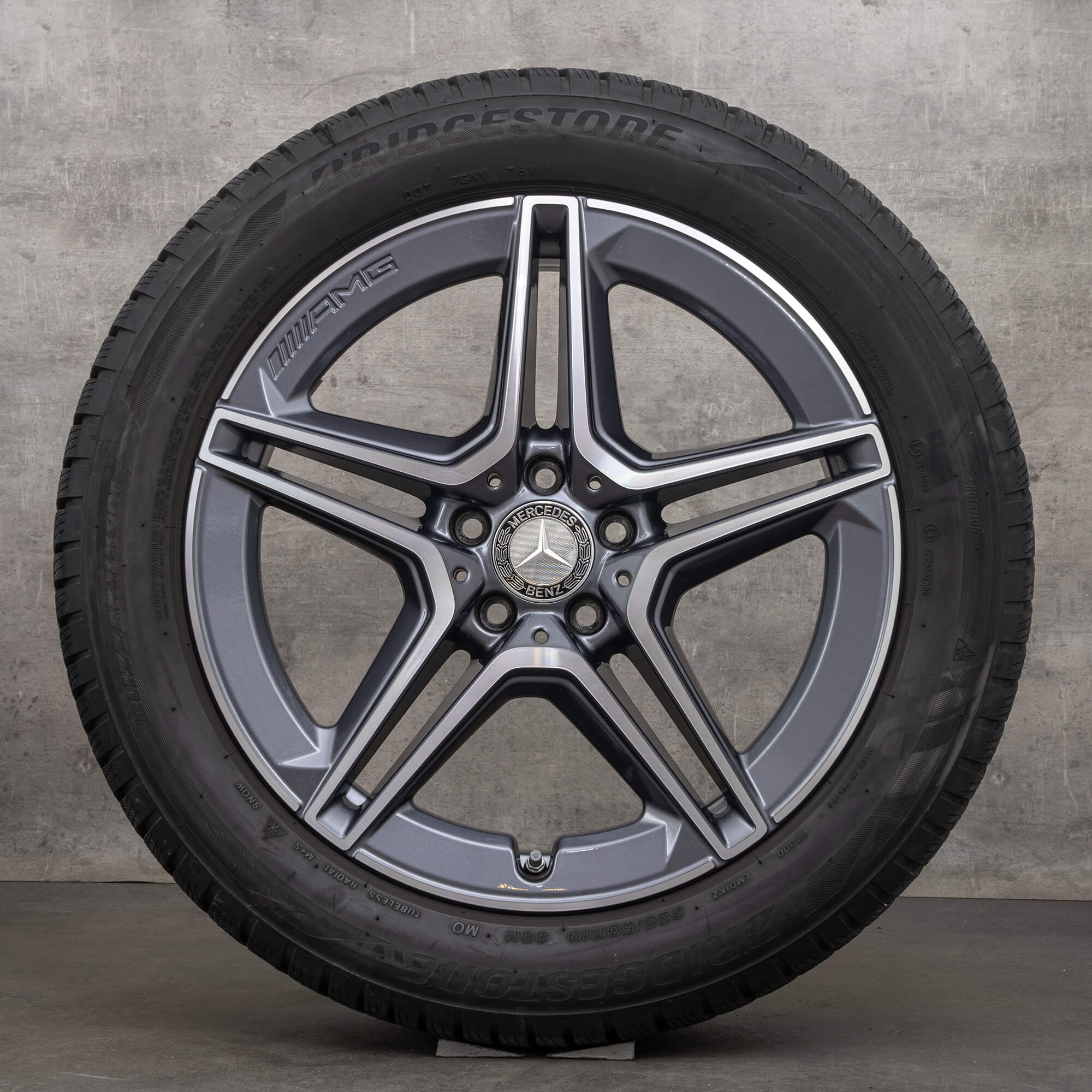 AMG Mercedes Benz GLA H247 GLB X247 jante de iarna 19 inch anvelope