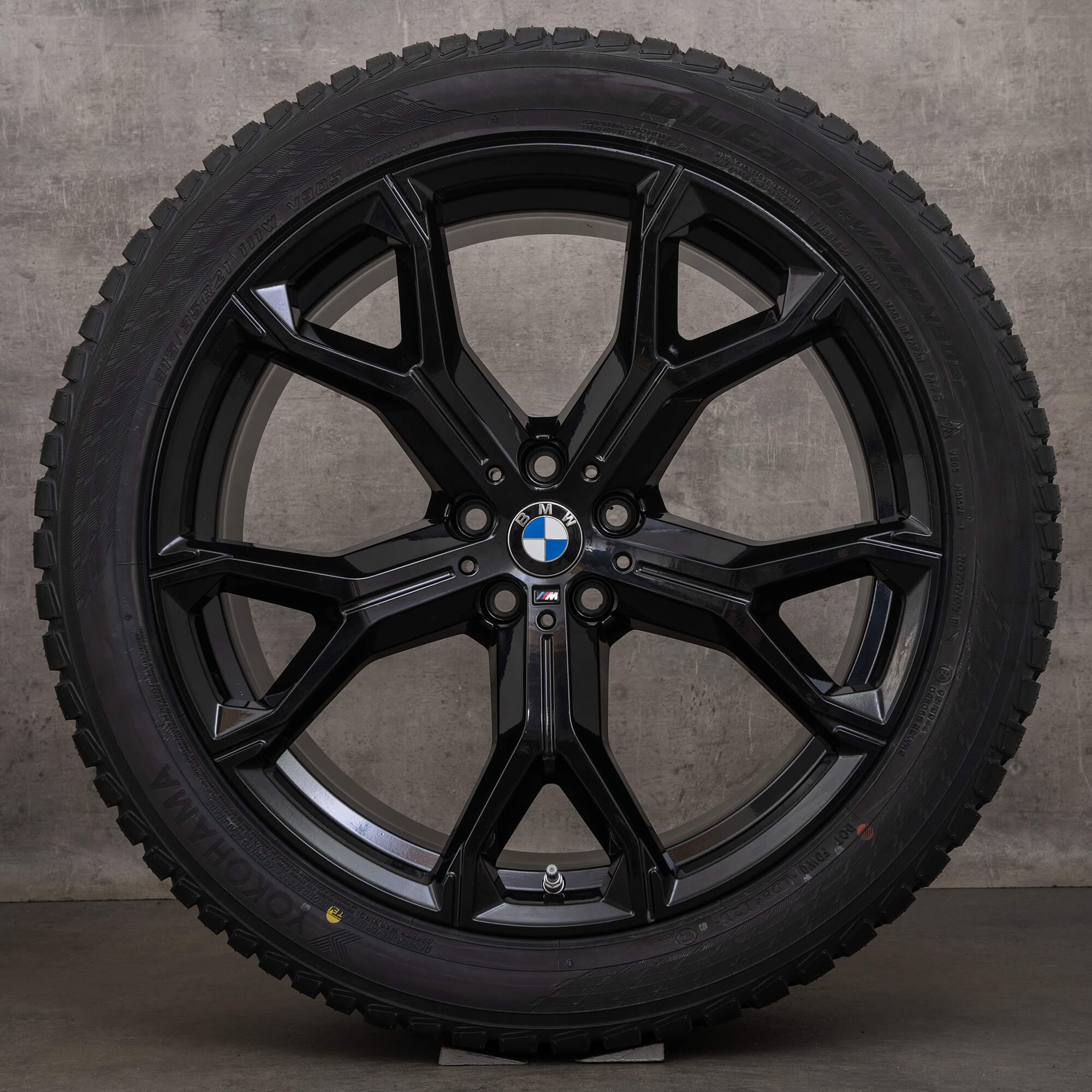 Original BMW X5 G05 X6 G06 winter tires 21 inch rims 741 M wheels