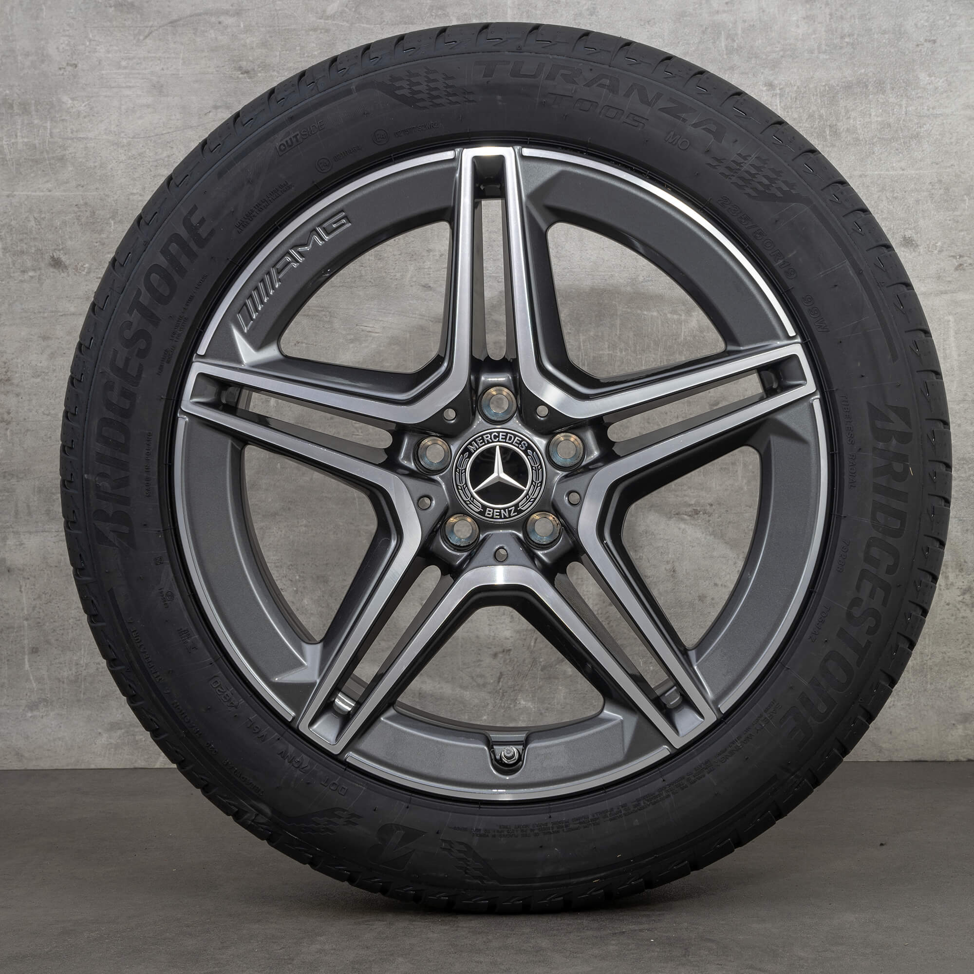 AMG 19 pouces Mercedes Benz GLA H247 GLB X247 roues d'été A2474011500 NOUVEAU