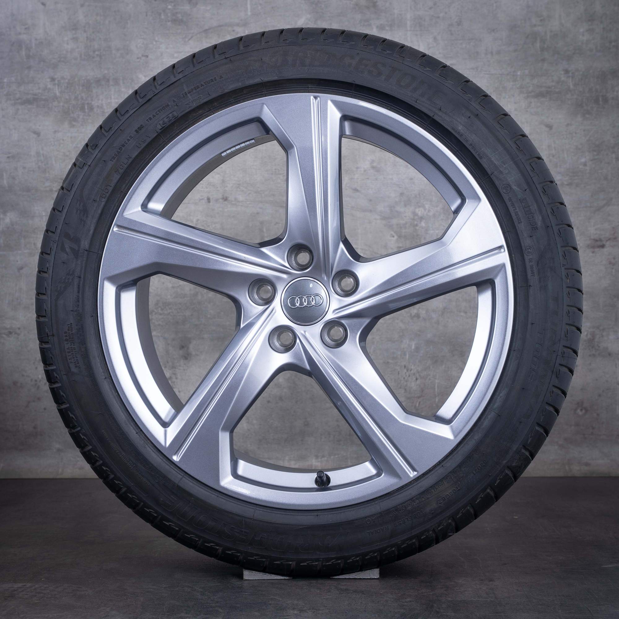 Ruote invernali originali Audi A6 da 19 pollici 4K C8 4K0601025EP antracite NUOVI