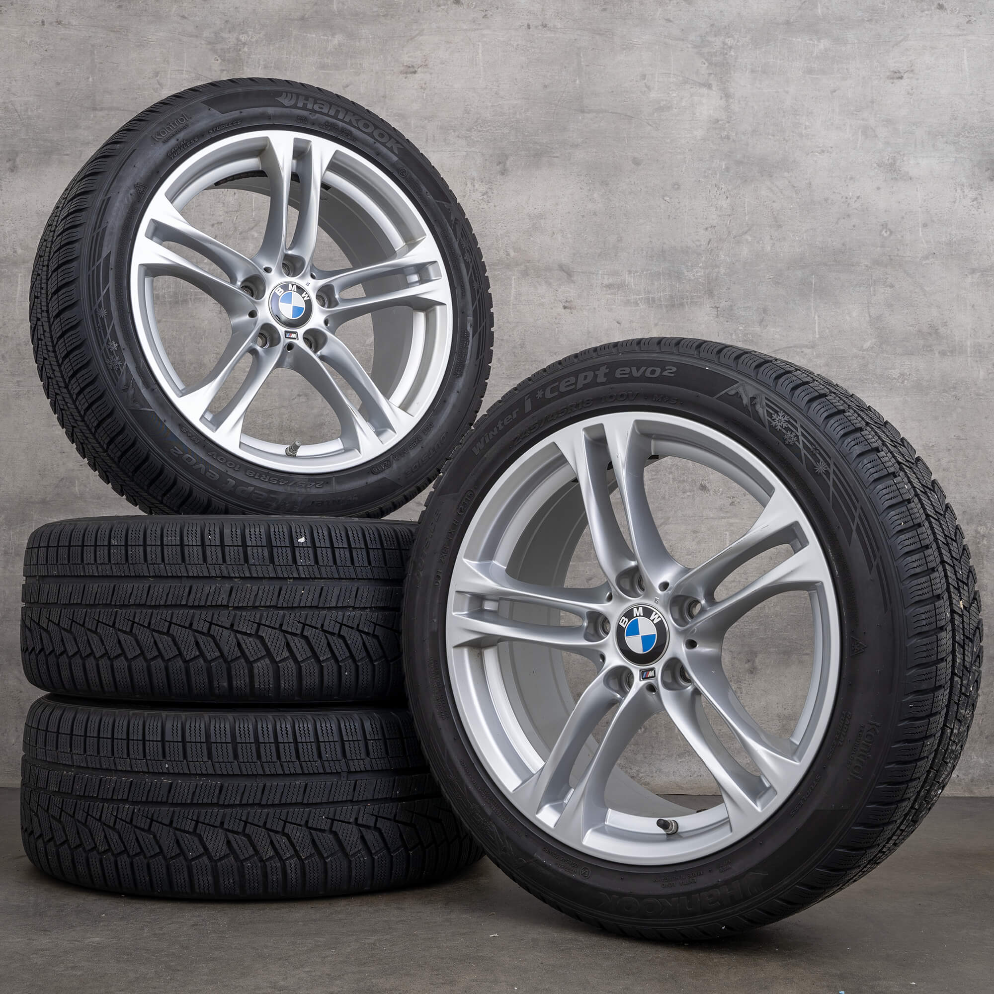 BMW série 5 F10 F11 6 F12 F13 rodas de inverno jantes 18 polegadas