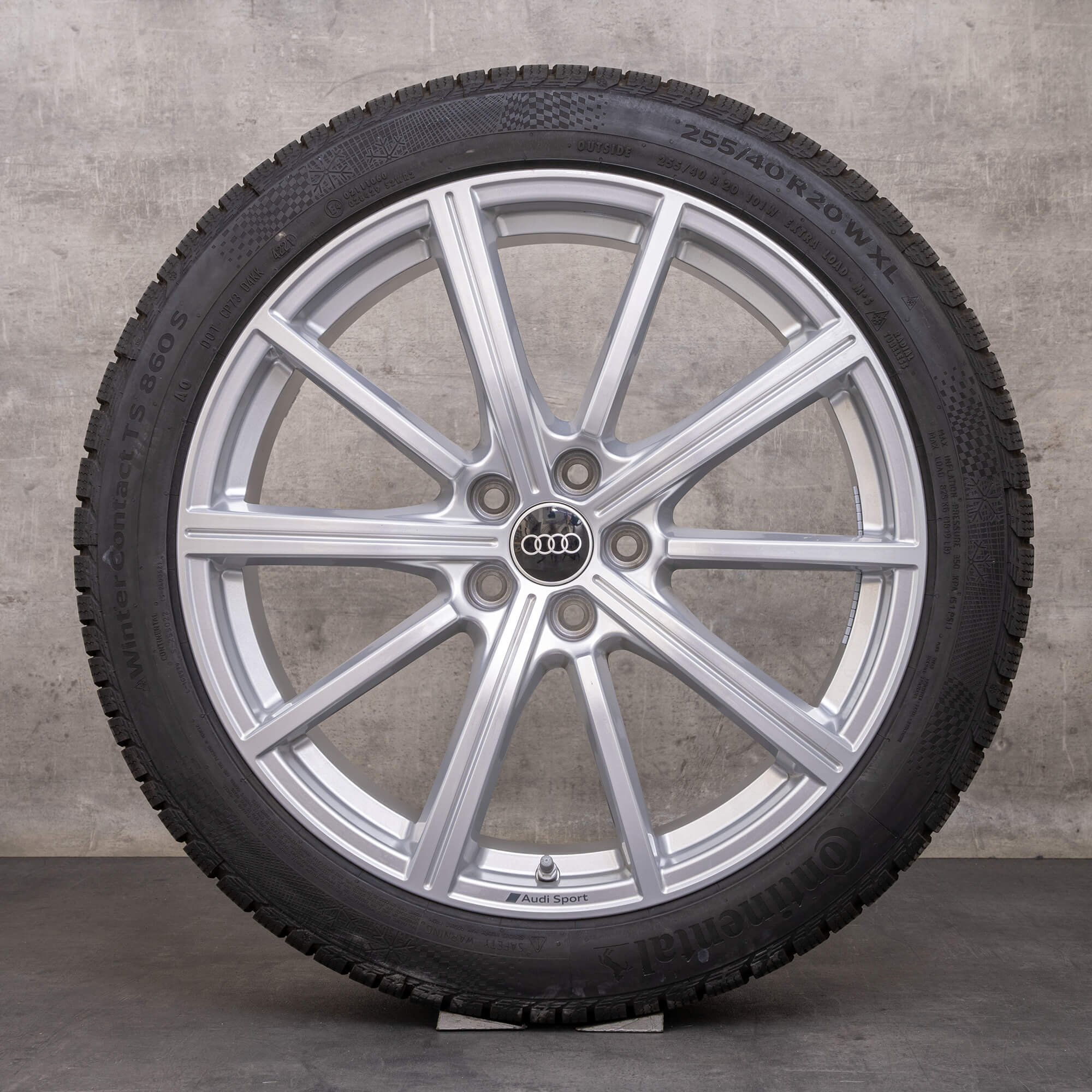 Original Audi RS Q3 Winterräder 20 Zoll F3 Sportback Felgen 83A601025S silber