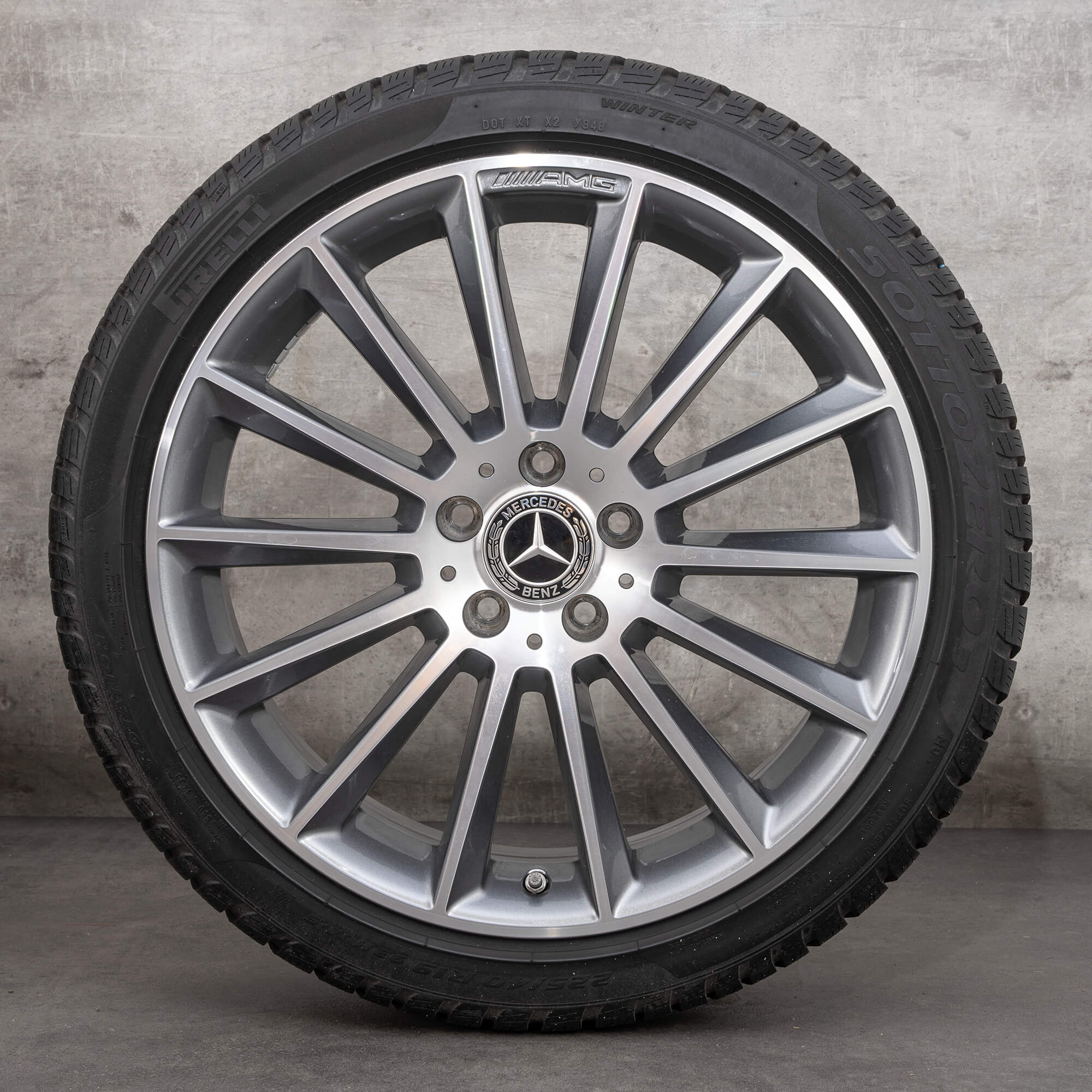 OEM AMG Mercedes W177 W247 CLA X188 19 inch rims summer tires