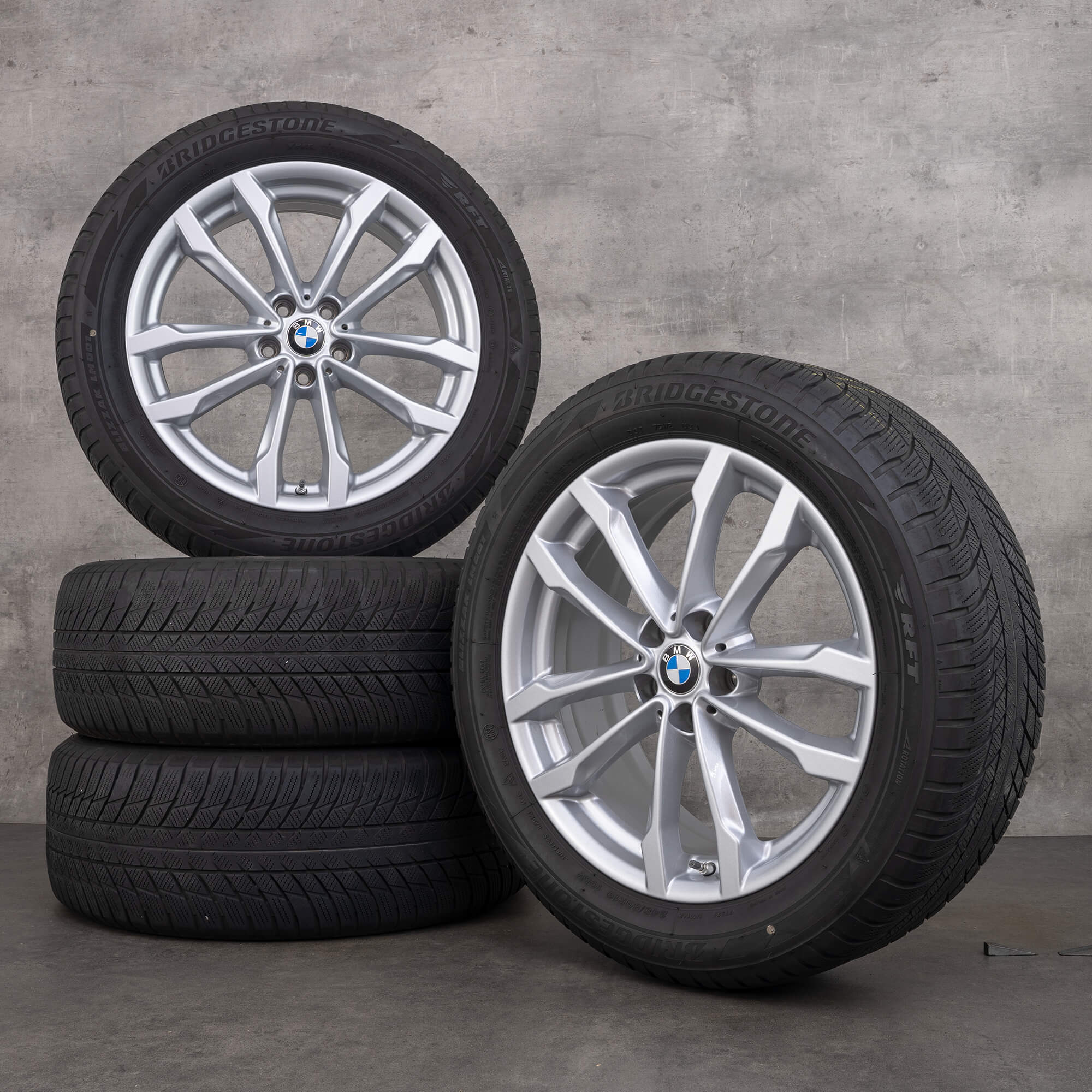 BMW 19 inch rims X3 G01 X4 G02 styling 691 winter tires OEM wheels