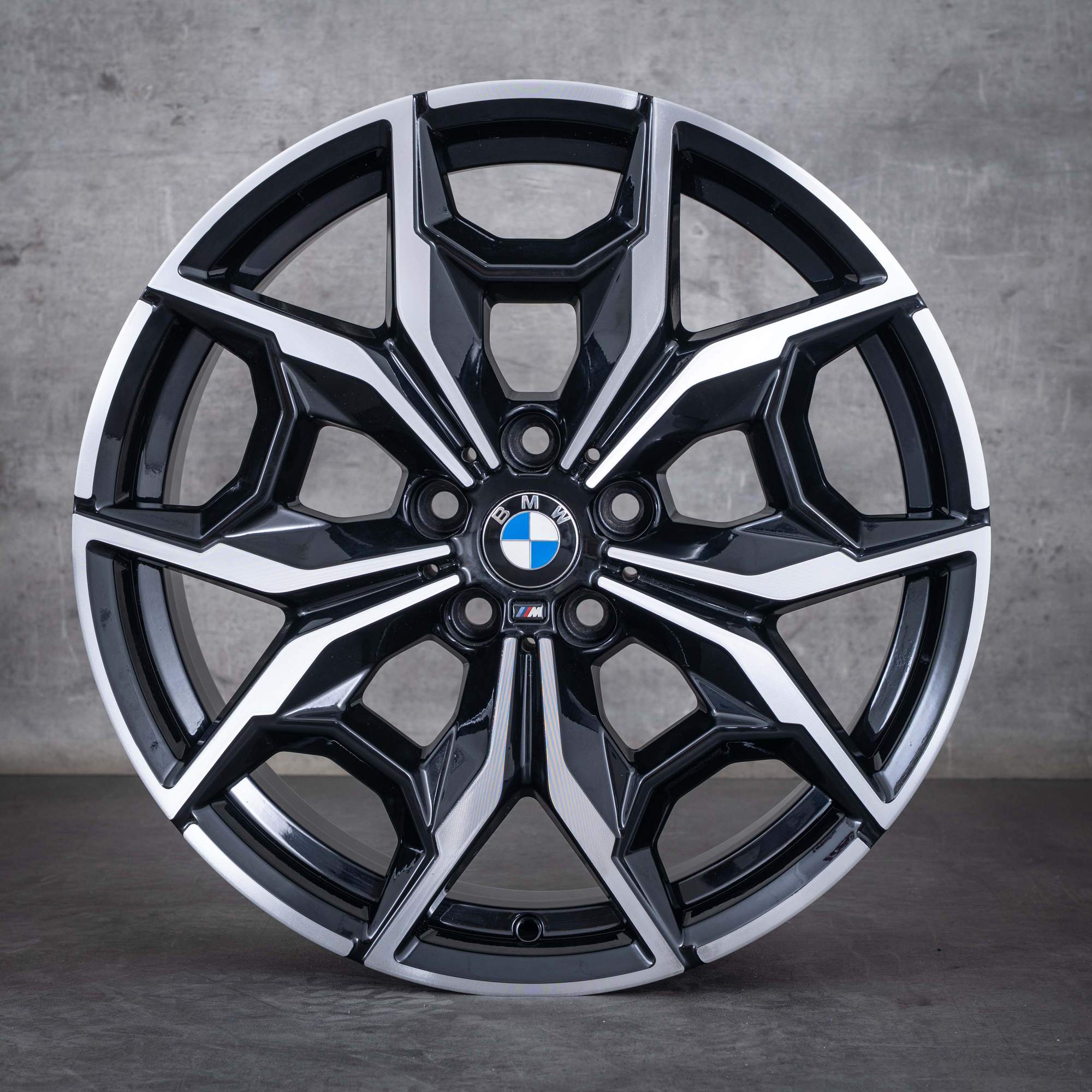 Oryginał BMW X3 X4 felgi 19 cali G01 G02 Styling 887 M 7916263 czarny błyszczący