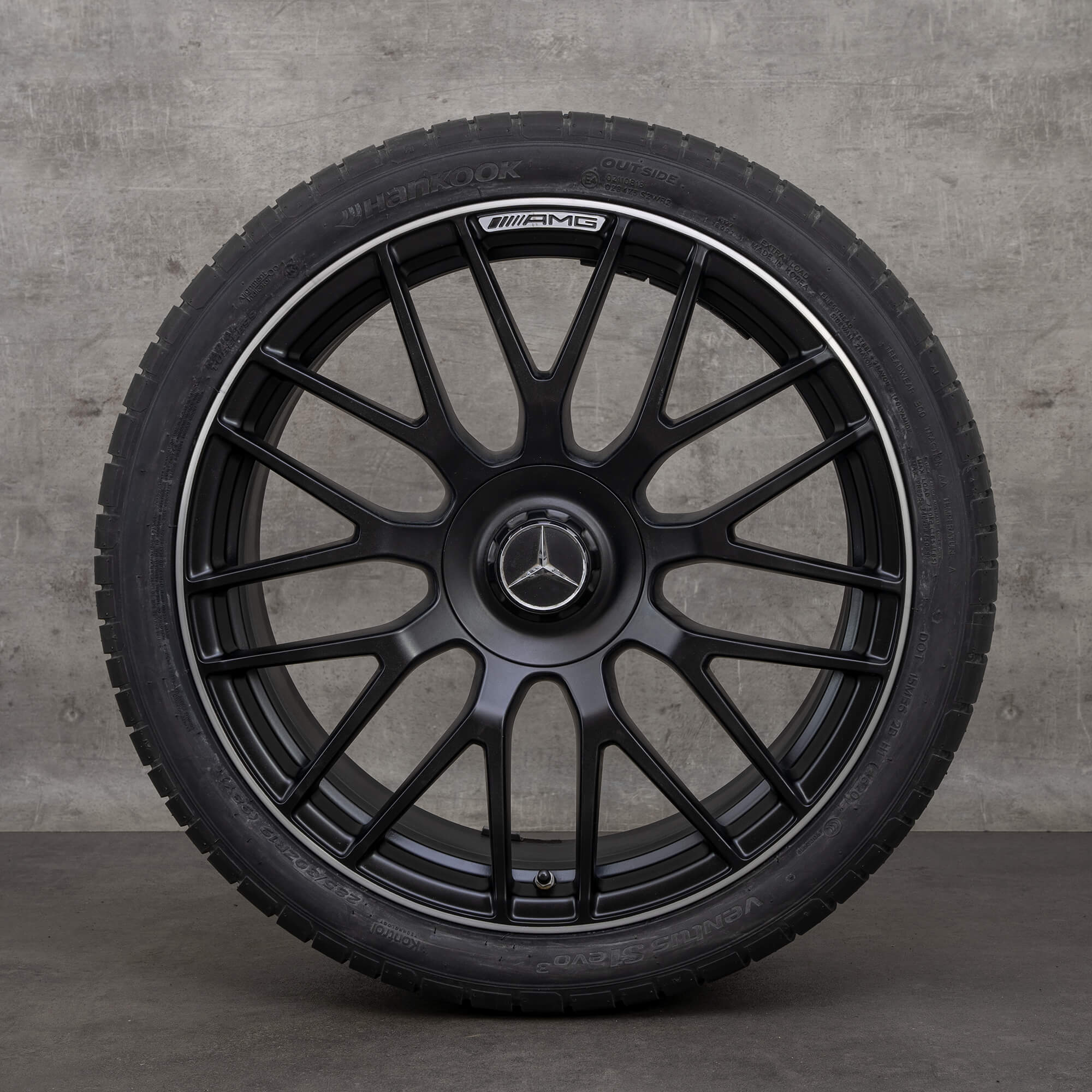 Mercedes Benz 19 inch velgen C63 S AMG W205 S205 zomerbanden zomervelgen