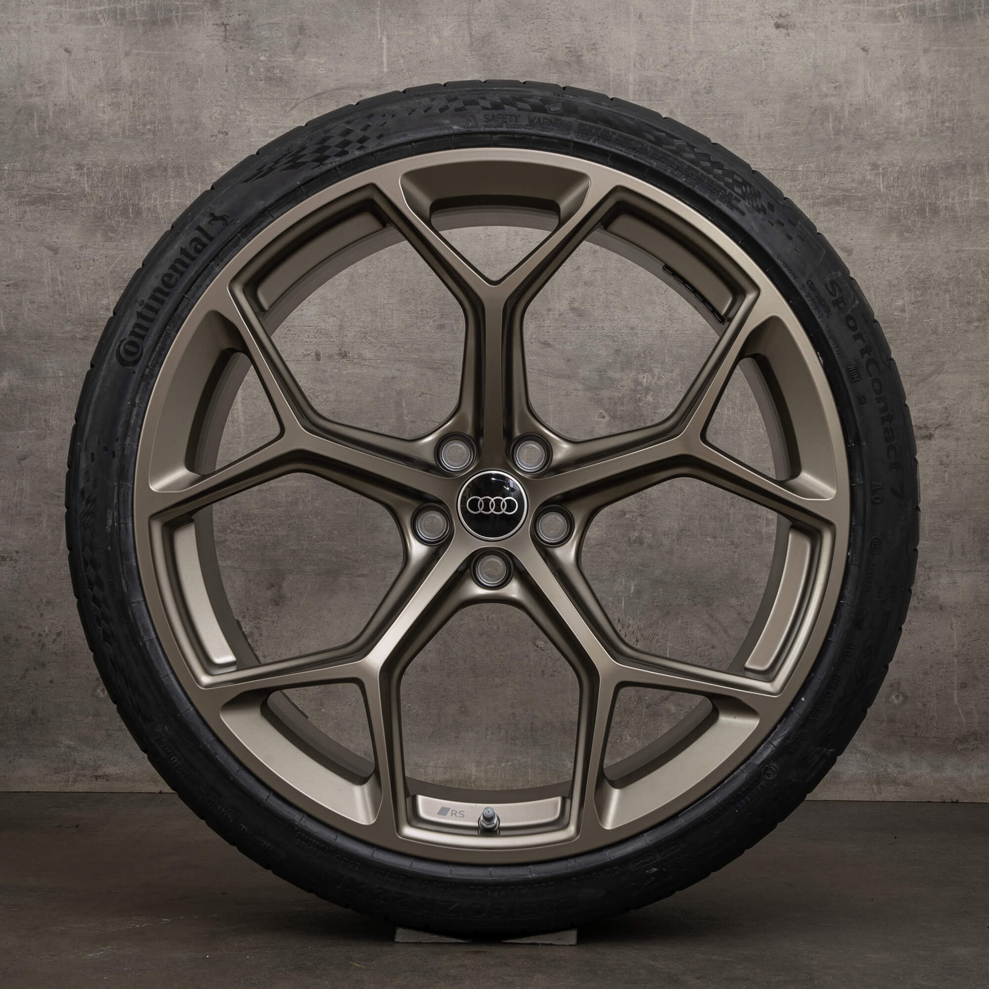OEM Audi RS6 RS7 rims 22 inch 4K C8 Performance summer wheels 4K0601025CQ Neodymium NEW