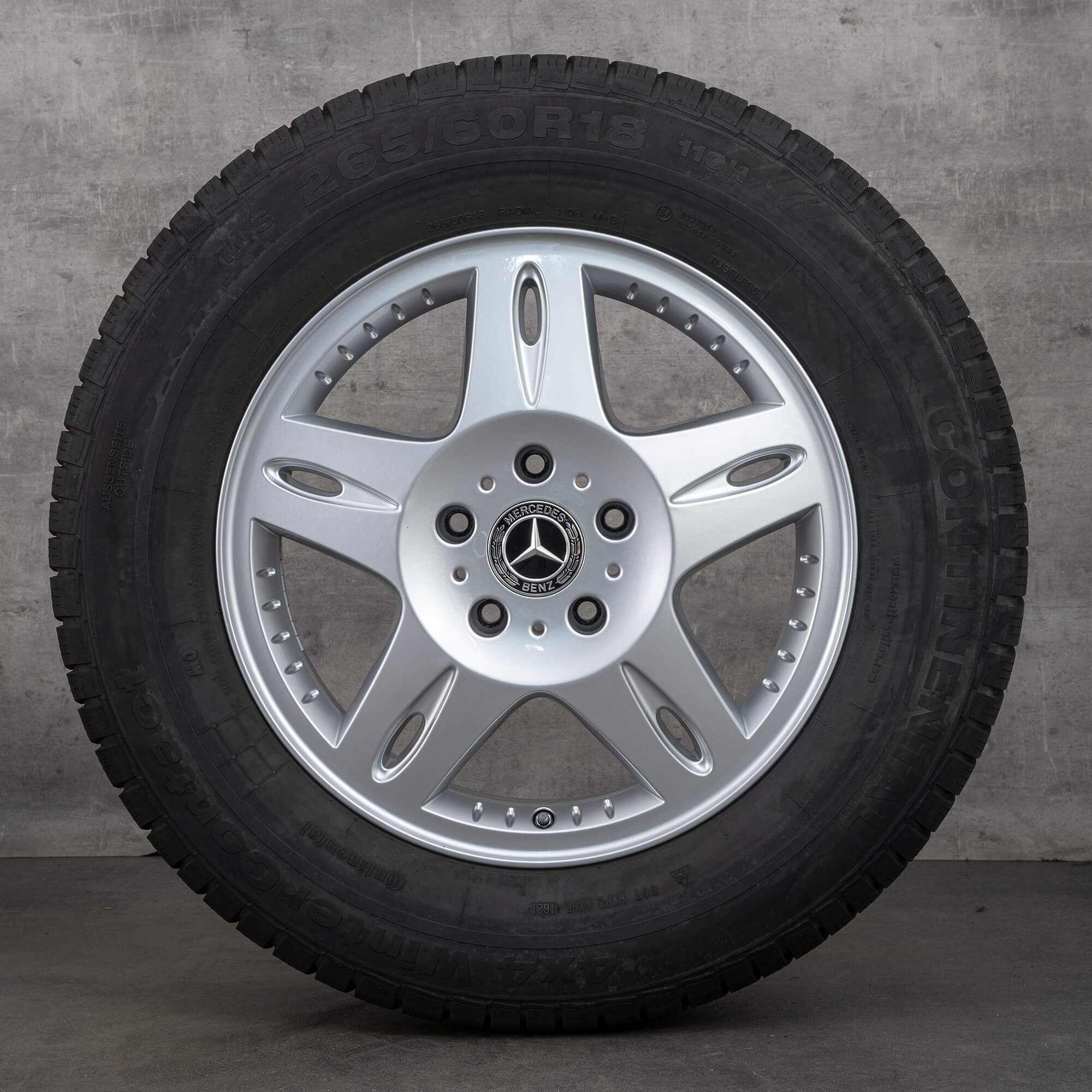 AMG W463 G55 Mercedes Winterreifen Winterräder 18 Zoll Felgen A4634011202 6,5 mm