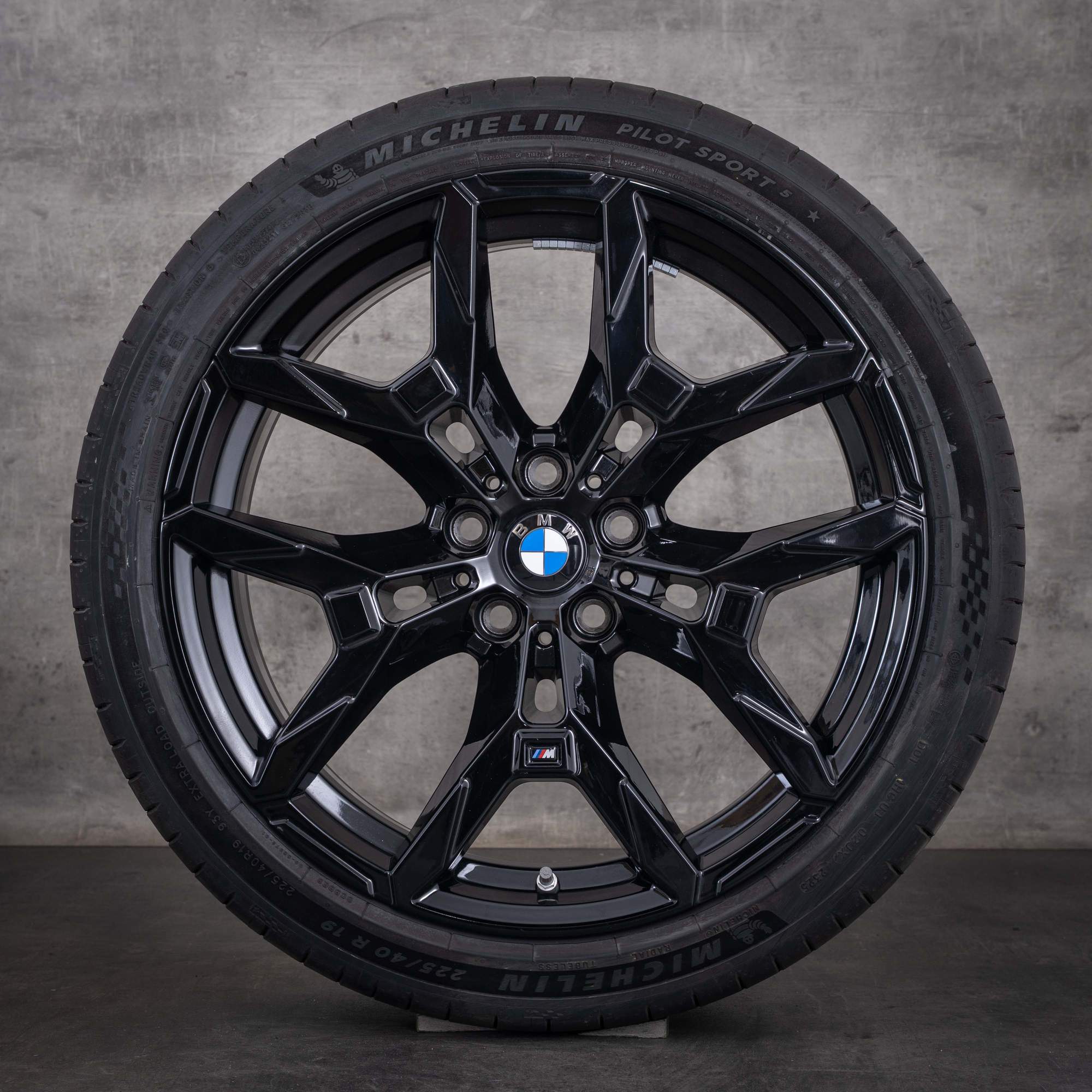 Original BMW 2er 3er 4er Felgen 19 Zoll G20 G21 G22 G23 G42 Sommerräder Styling 995 M 5A64B57 5A64B58 jet black uni - Rad 2 von 4